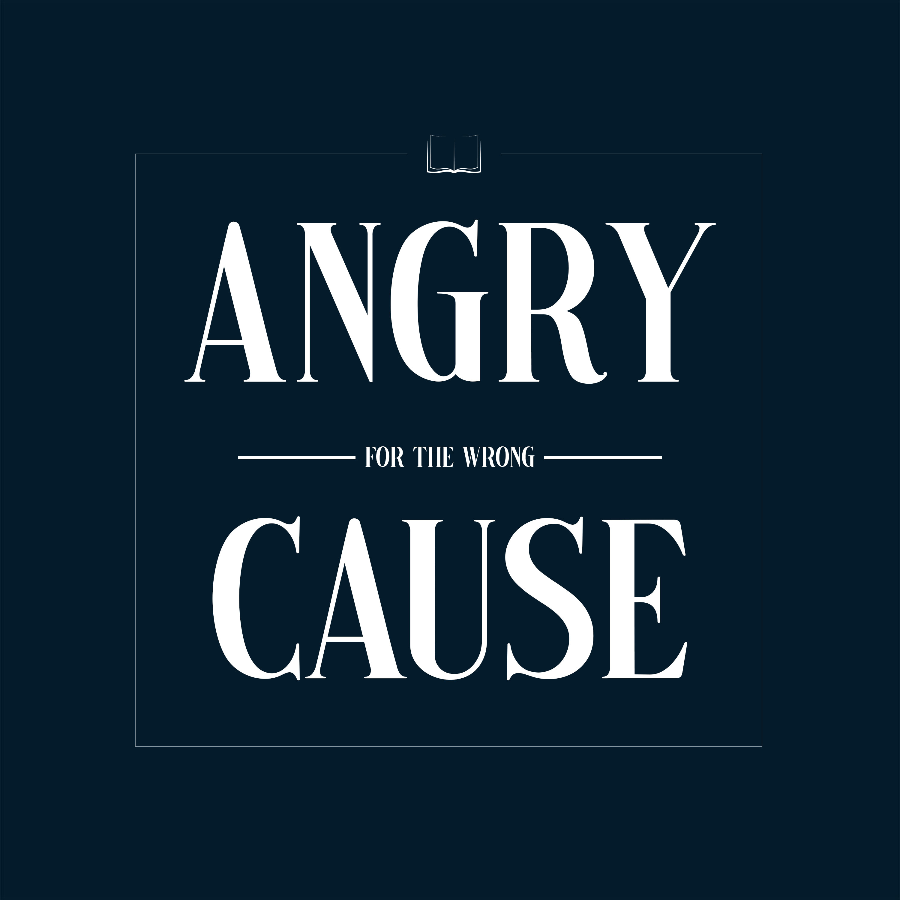 Angry for the Wrong Cause episode artwork