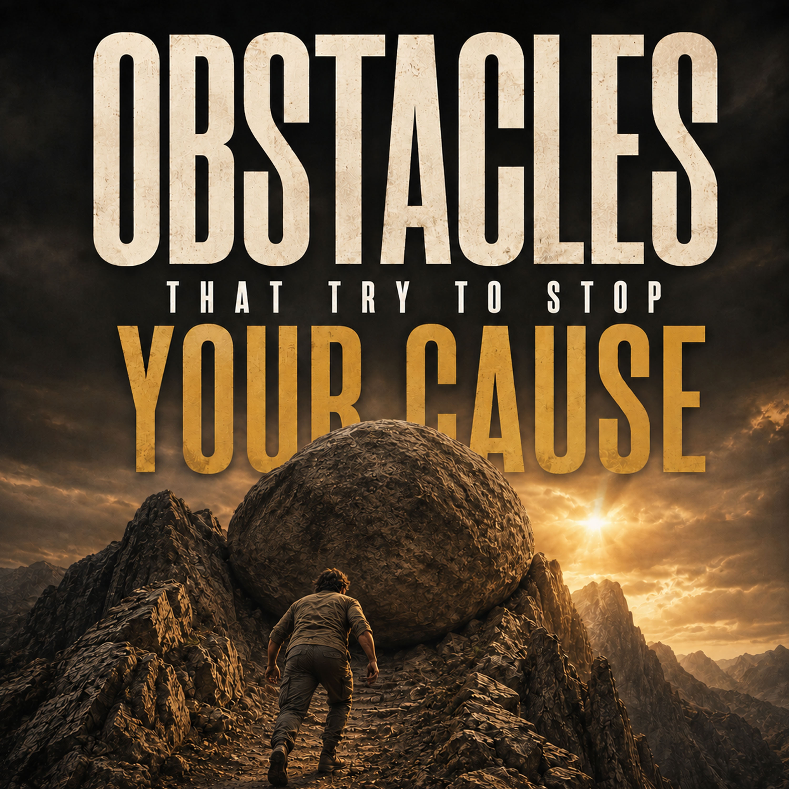 Obstacles that Try to Stop Your Cause episode artwork