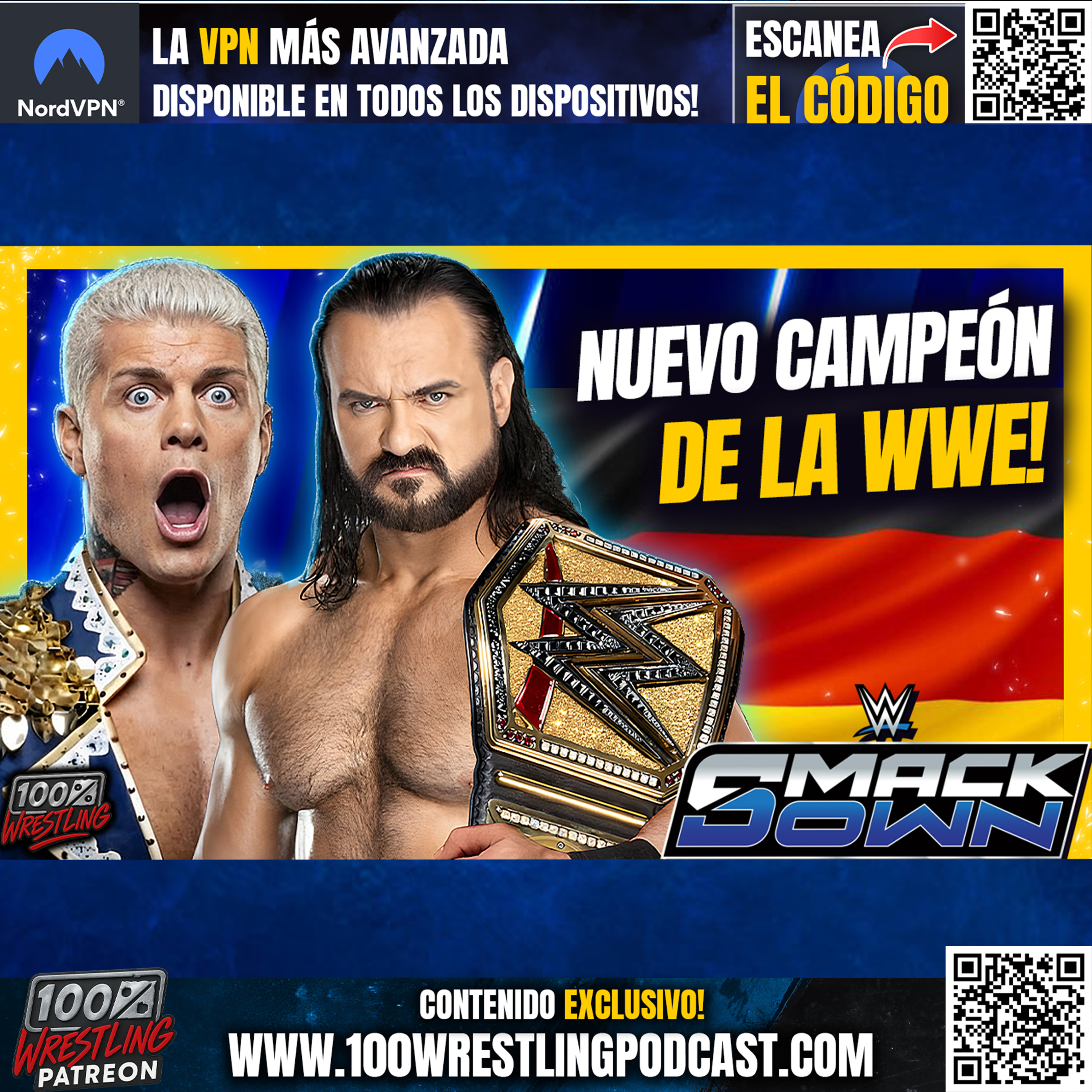 DREW MCINTYRE LO LOGRA 🔥 NUEVO Campeón WWE | ¿El FIN de Cody Rhodes? | SmackDown Review