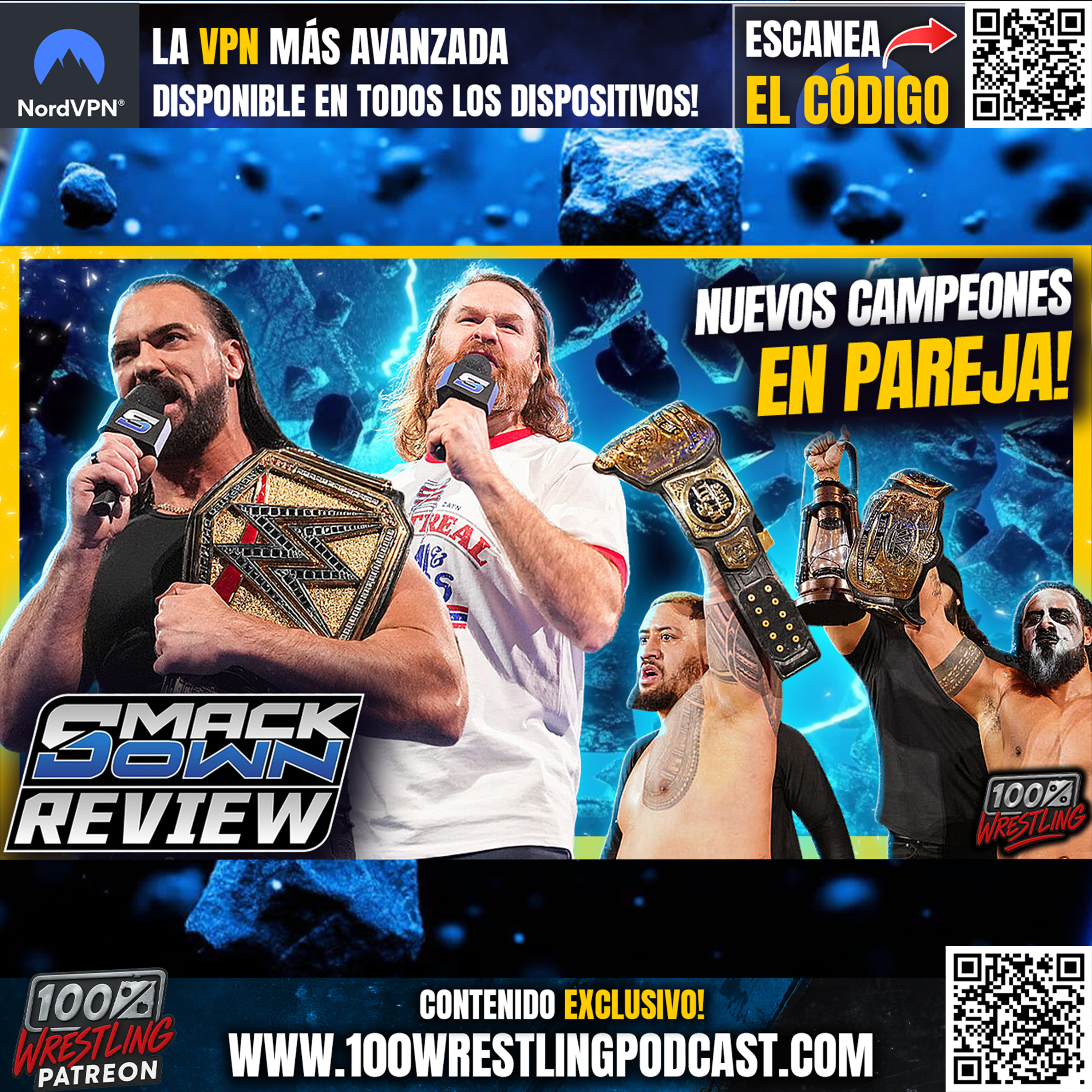 WWE SmackDown Review | Nuevos Campeones en Pareja + Camino a SNME