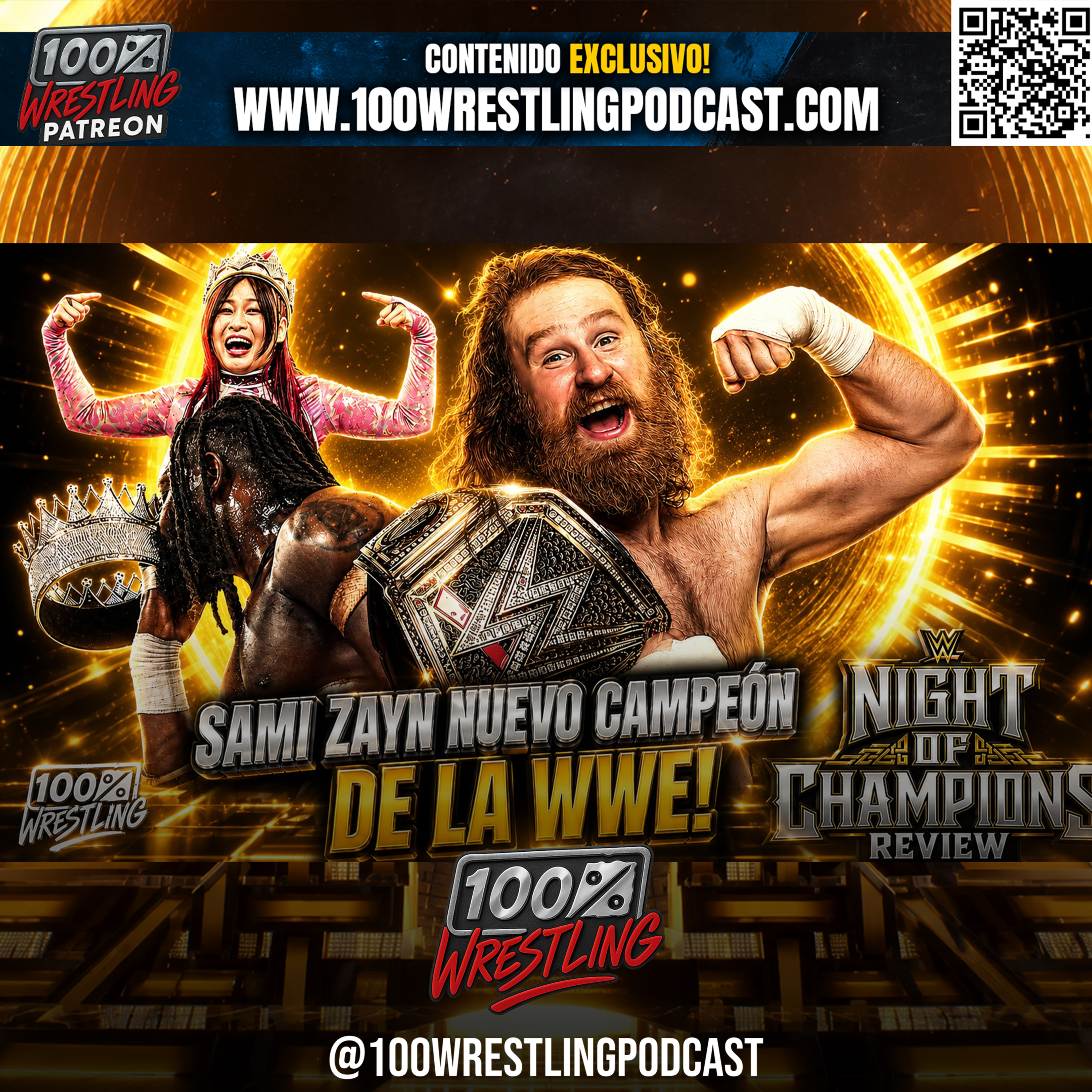 ¡SAMI ZAYN ES EL NUEVO CAMPEÓN DE WWE! 😱 | WWE Night of Champions 2026 Review