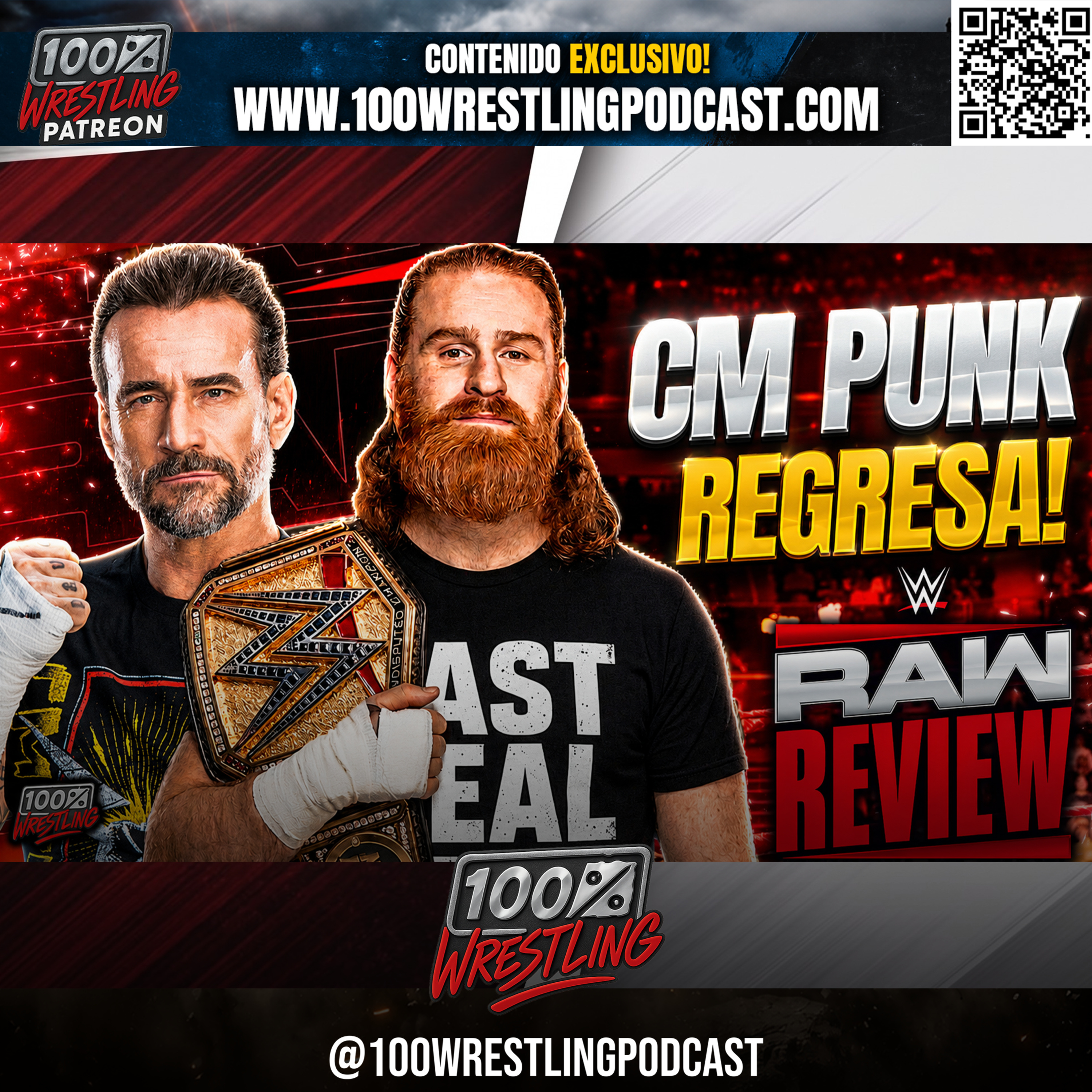 ¡CM Punk REGRESA! ¡Derrota a Sami Zayn y es el NUEVO CAMPEÓN WWE! | RAW Review