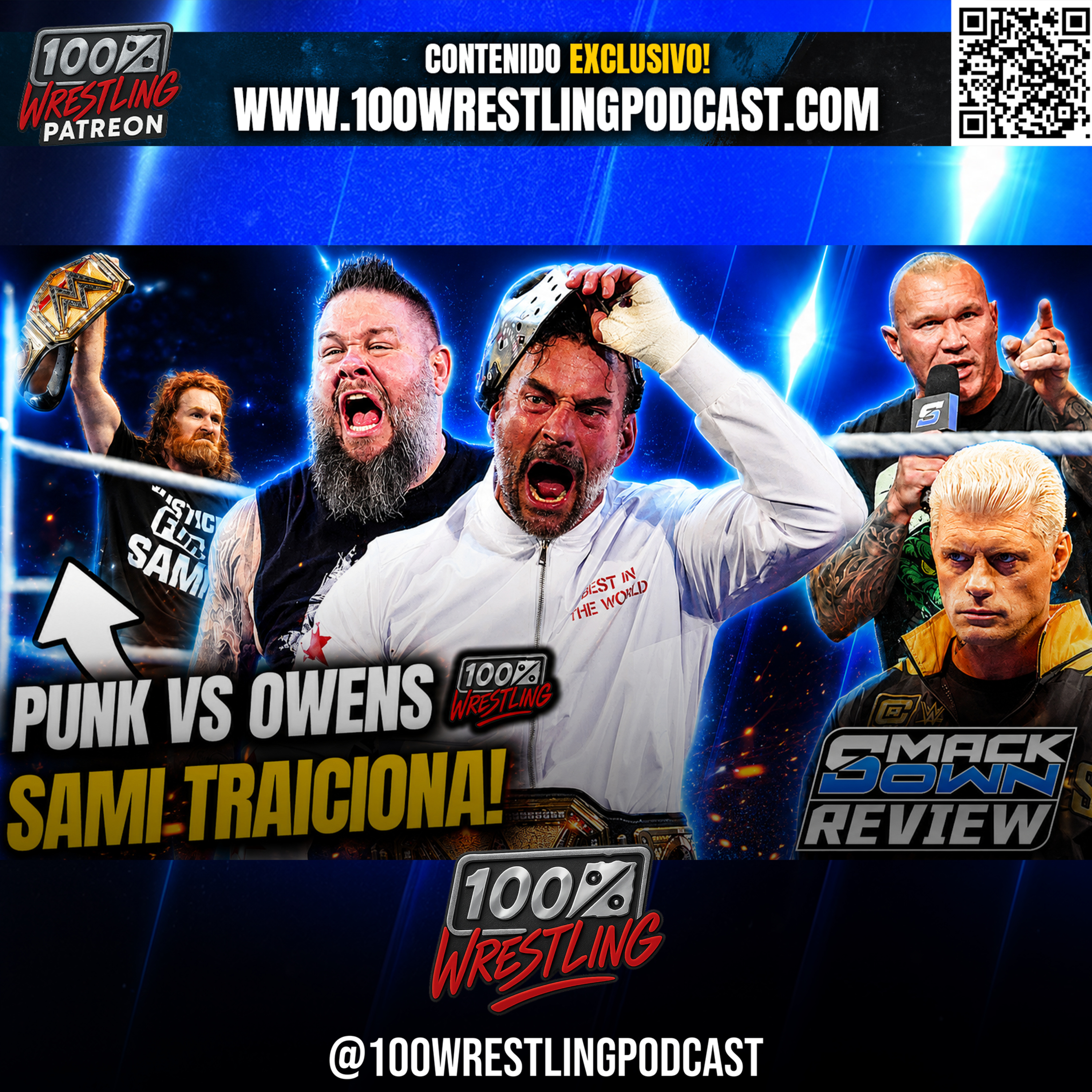 WWE SmackDown Review: CM Punk vs Kevin Owens por el CAMPEONATO INDISCUTIBLE