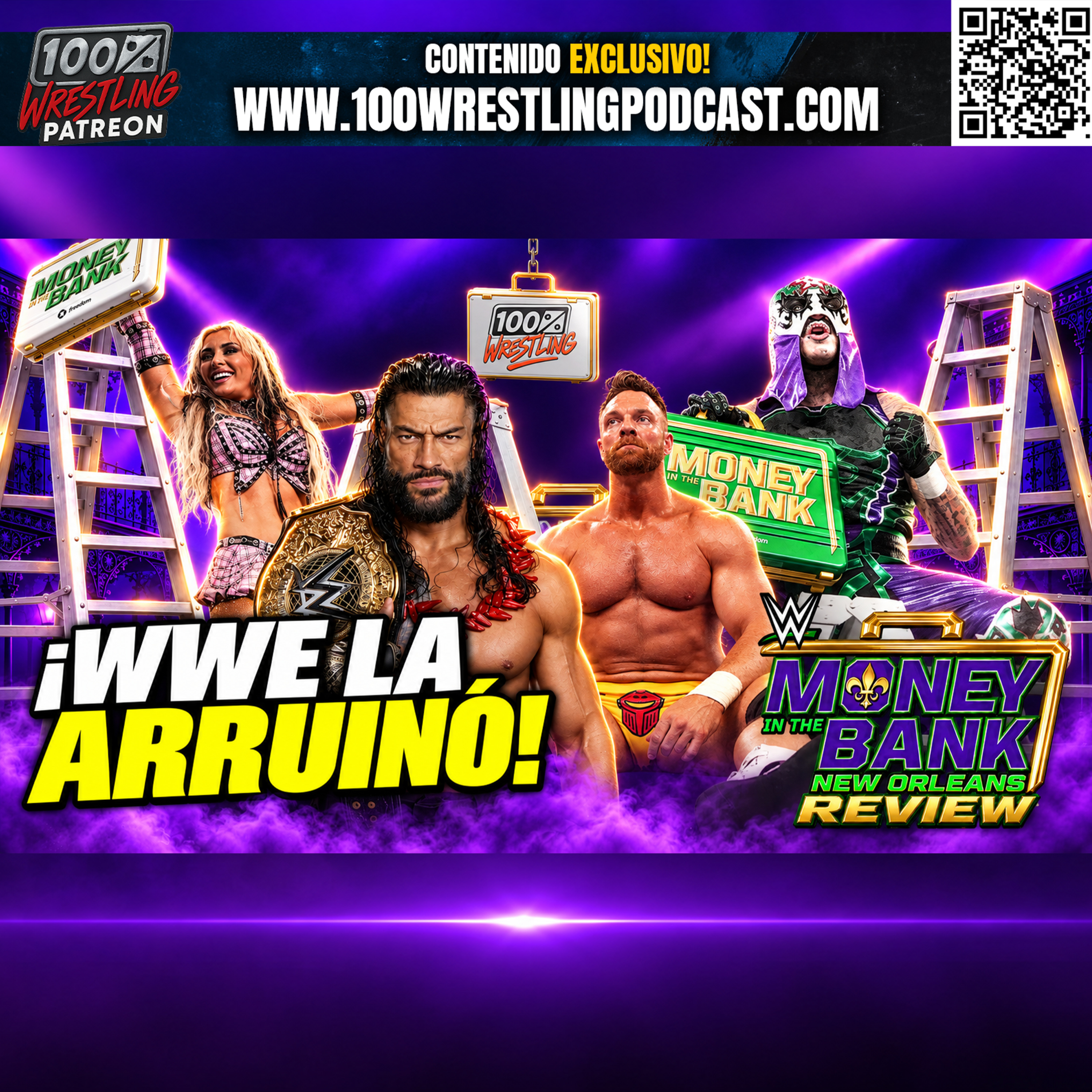 MONEY IN THE BANK 2026 REVIEW / ¡WWE LA ARRUINÓ CON LA KNIGHT! | Penta GANA el maletín