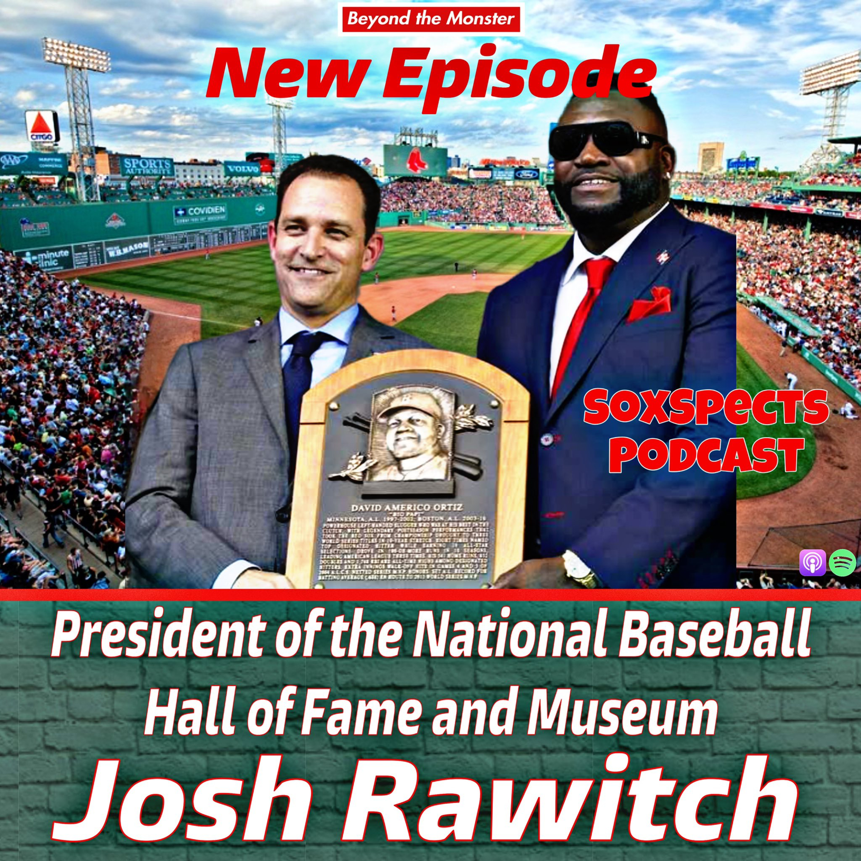 SoxSpects Red Sox Podcast: Baseball Hall of Fame president Josh Rawitch episode artwork