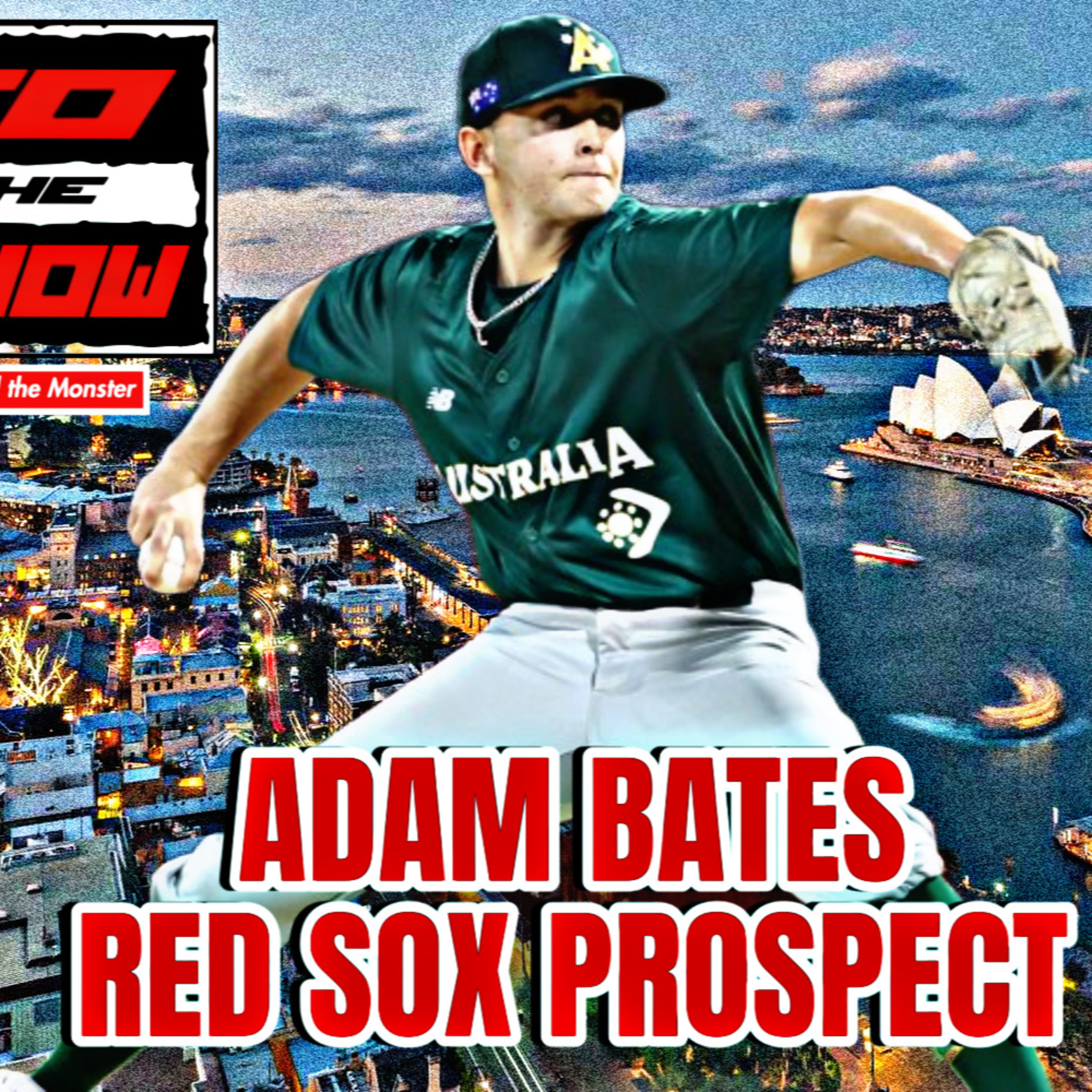 Red Sox pitching prospect Adam Bates episode artwork