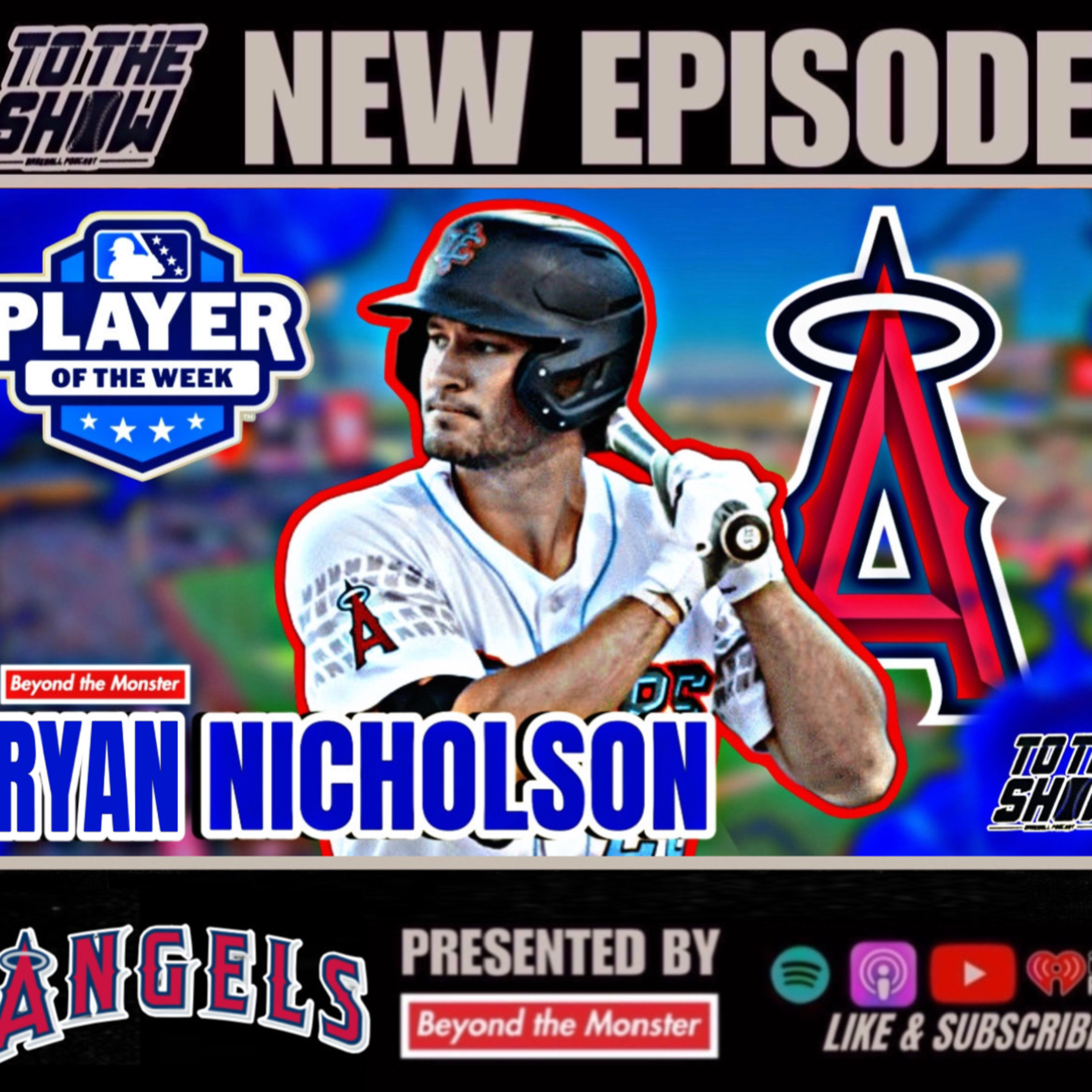 NEW Los Angeles Angels Prospect Won't Stop Hitting! An Interview with Ryan Nicholson episode artwork