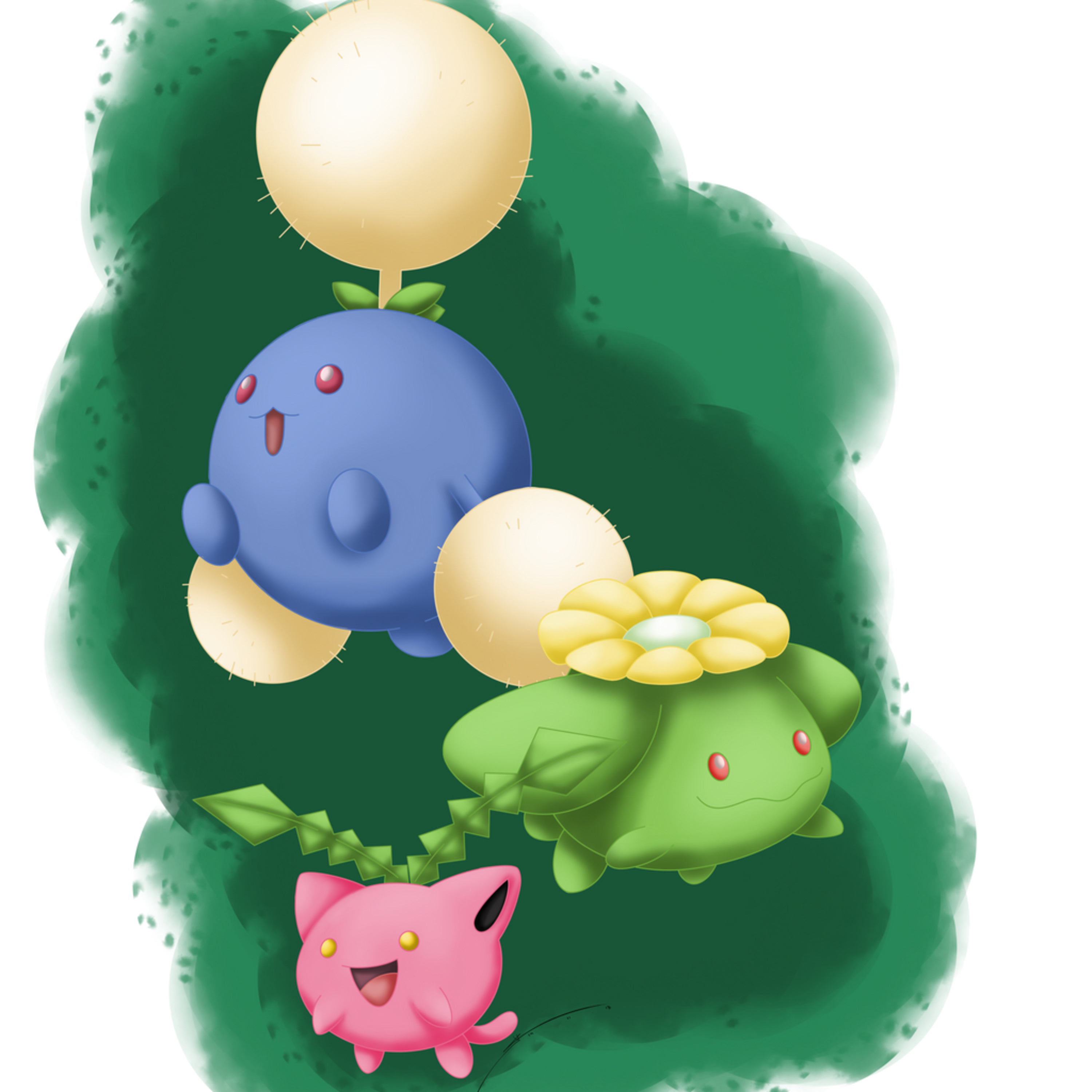 Hoppip, skiploom, jumpluff