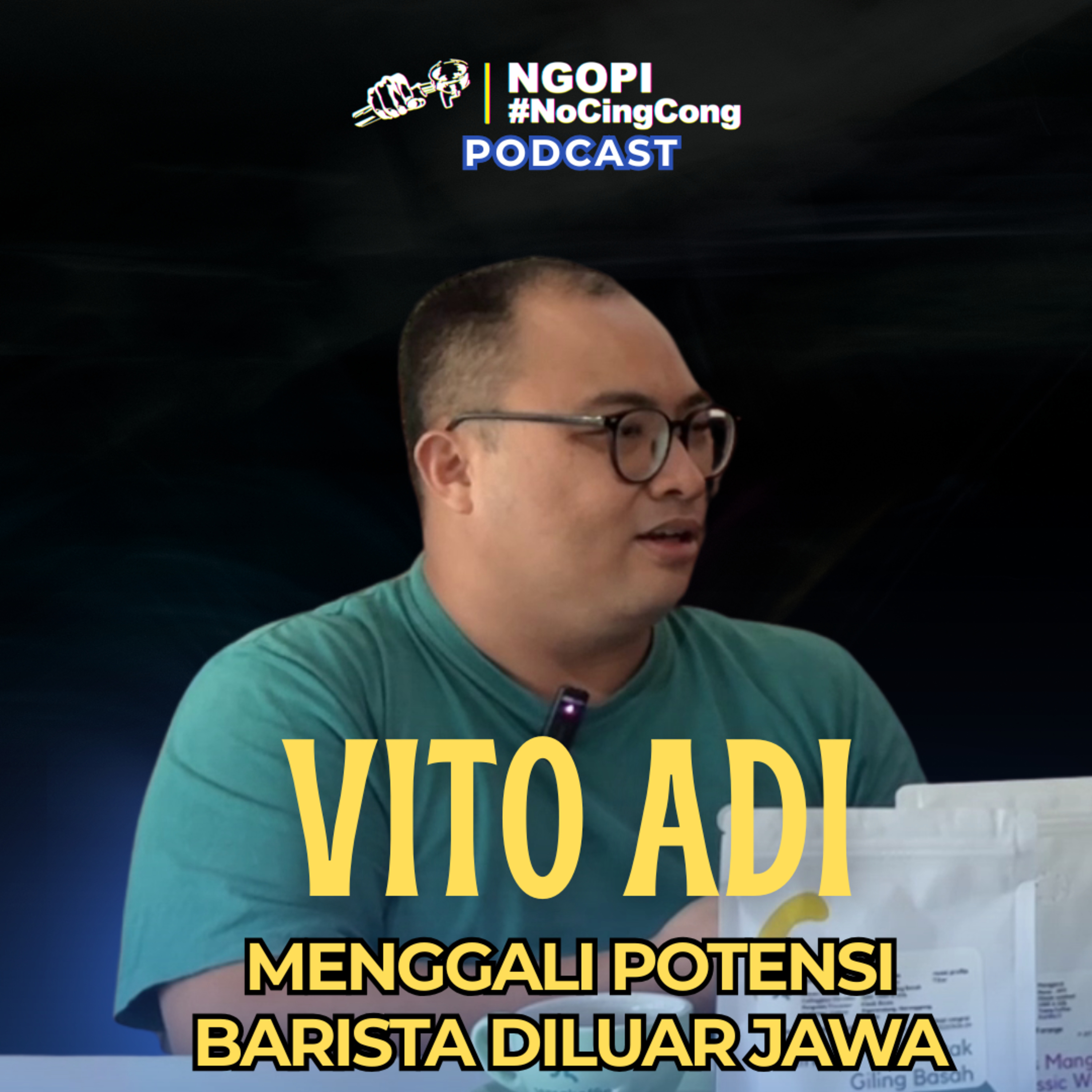 VITO ADI, INDONESIA CUP TASTER CHAMPION 2014 || MENGGALI POTENSI BARISTA DAERAH episode artwork