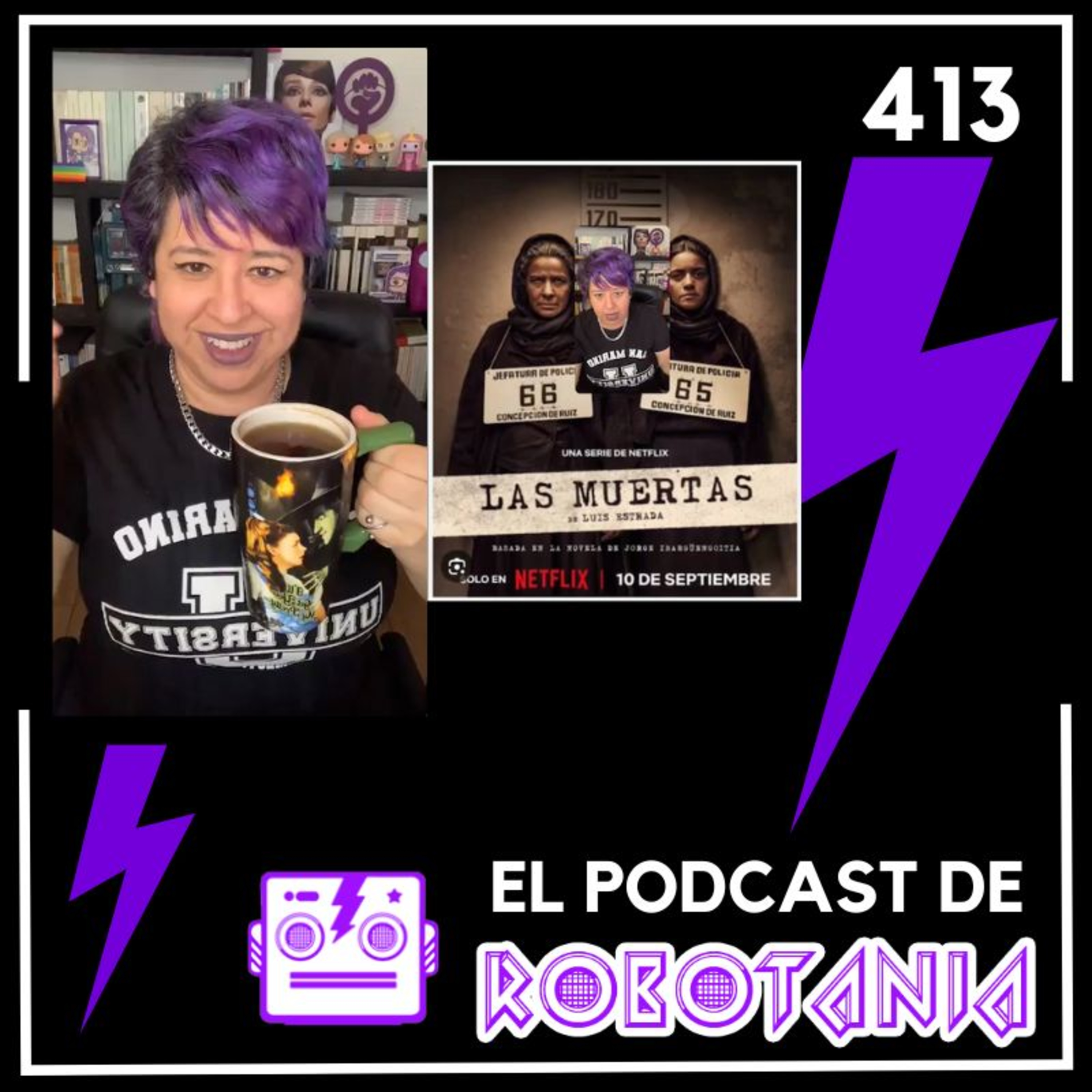 413 El podcast de Robotania Las muertas, Ne Zah 2, Ricky Martín, Corona Capital, El Gran Viaje de tu Vida episode artwork