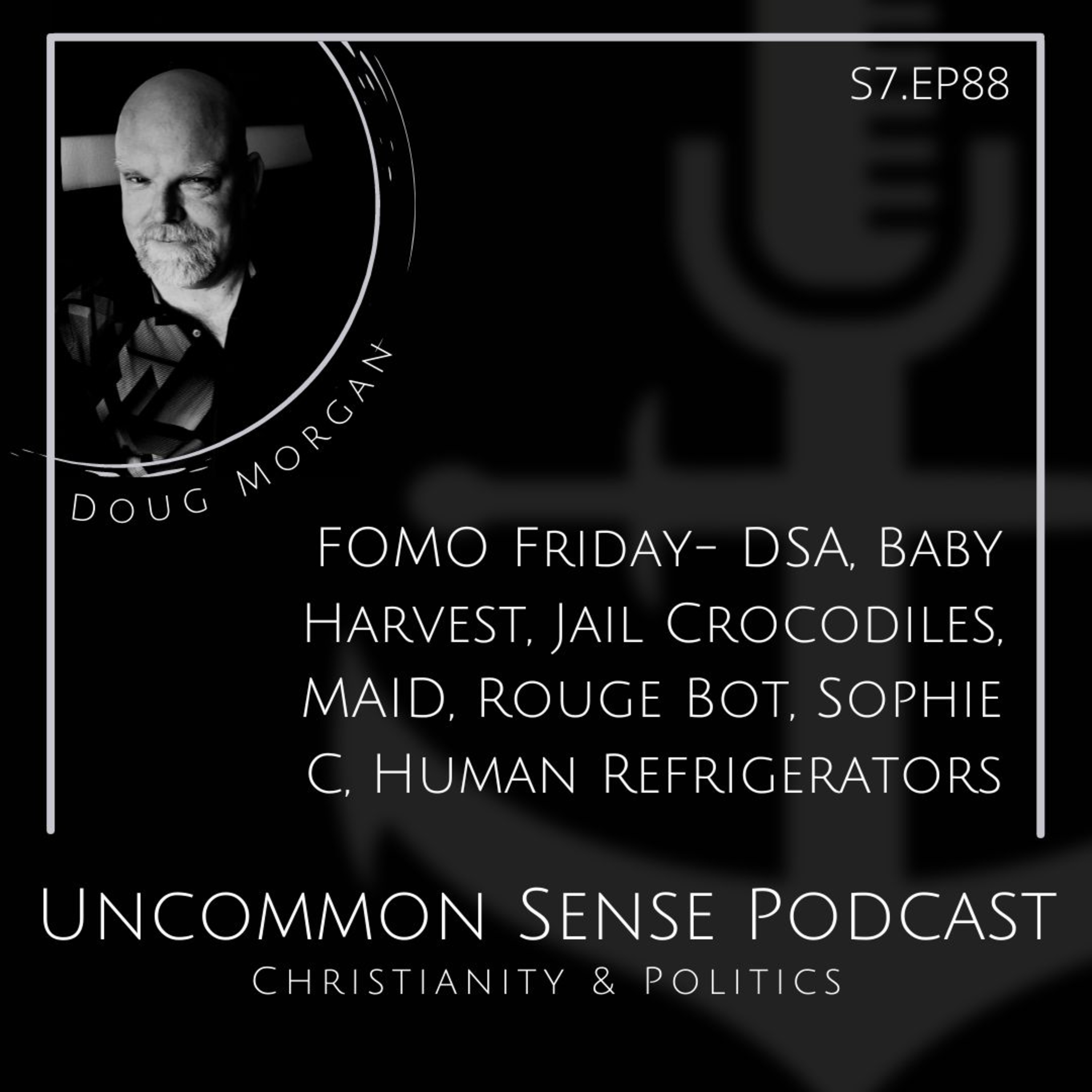 FOMO Friday- DSA, Baby Harvest, Jail Crocodiles, MAID, Rouge Bot, Sophie C, Human Refrigerators episode artwork
