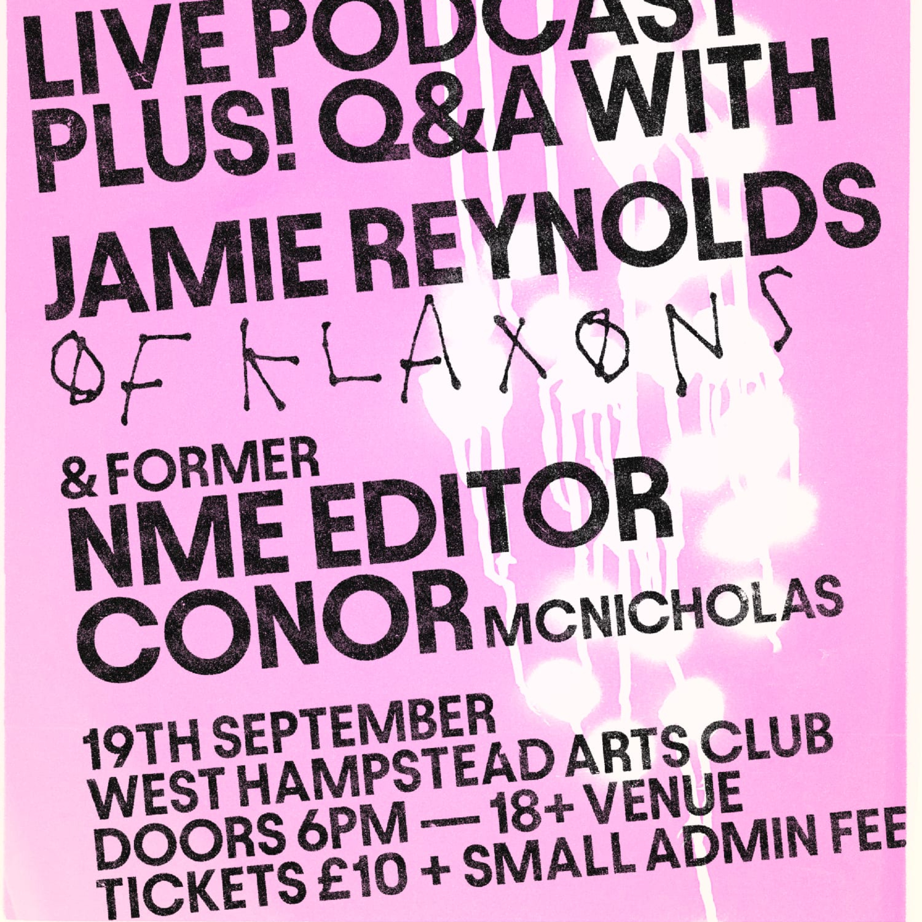 22 Grand Pod Live with Jamie Reynolds and Conor McNicholas