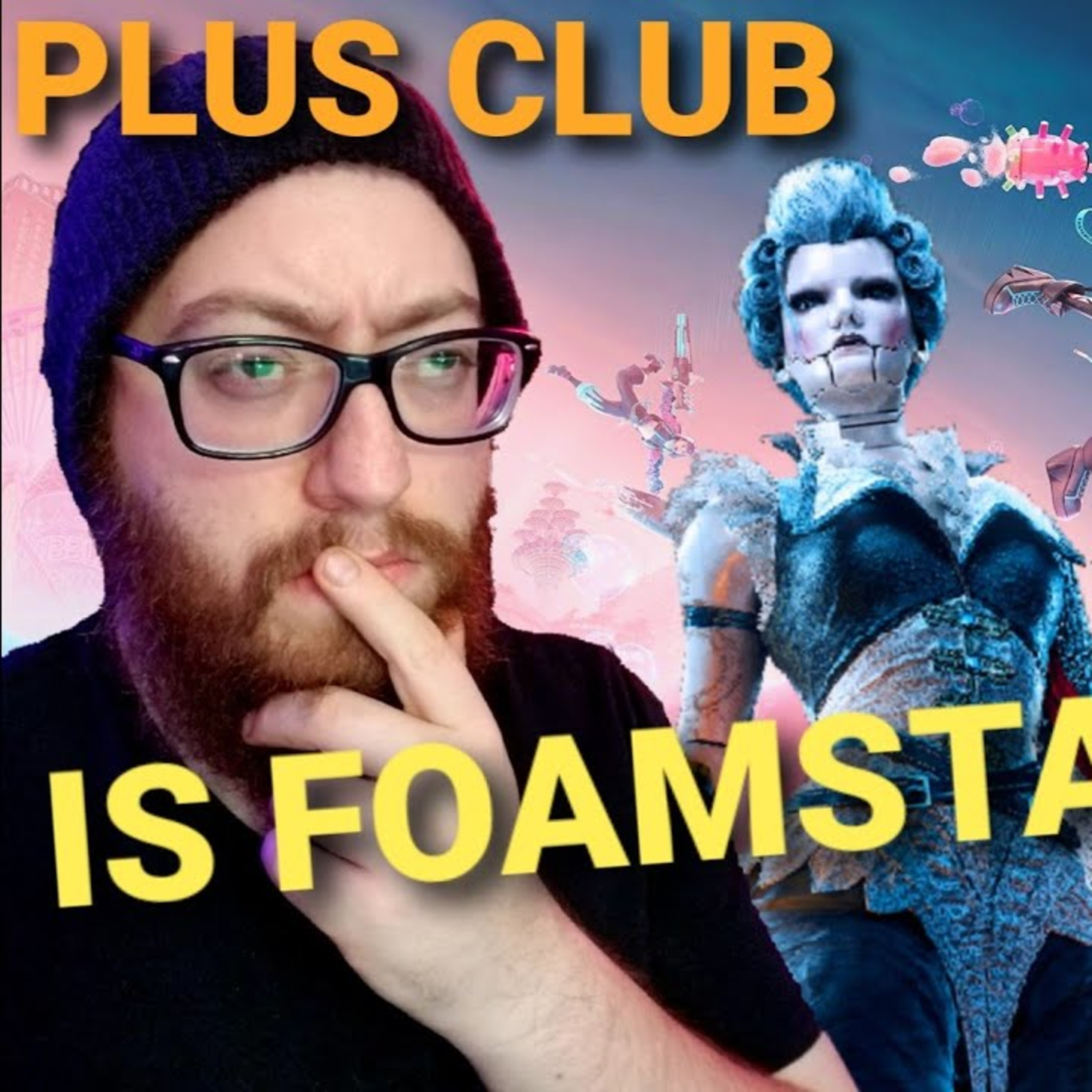 Review: Is Foamstars Really DOA? Rollerdrome & Steelrising - Plus Club Feb 2024 episode artwork