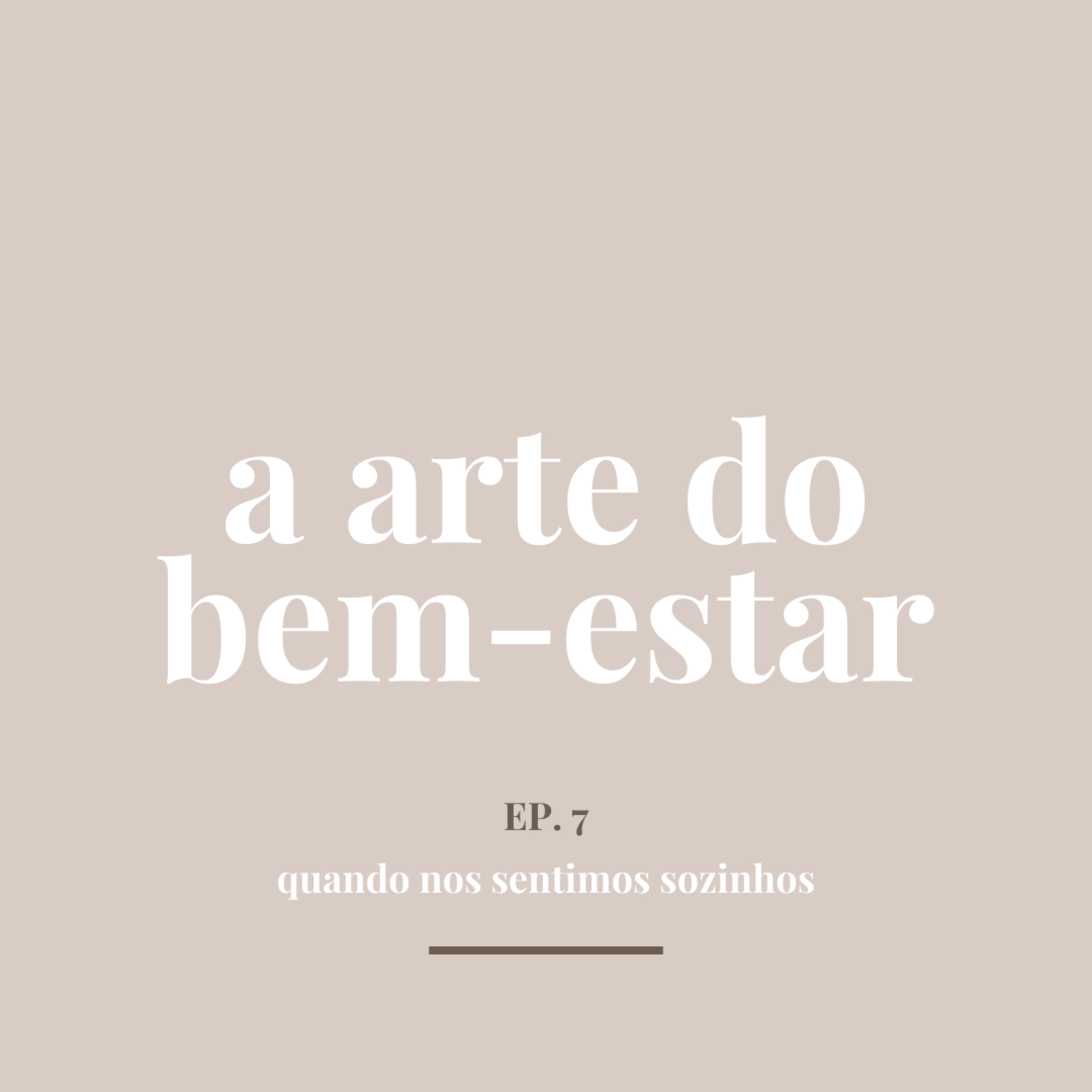 Quando nos sentimos sozinhos episode artwork