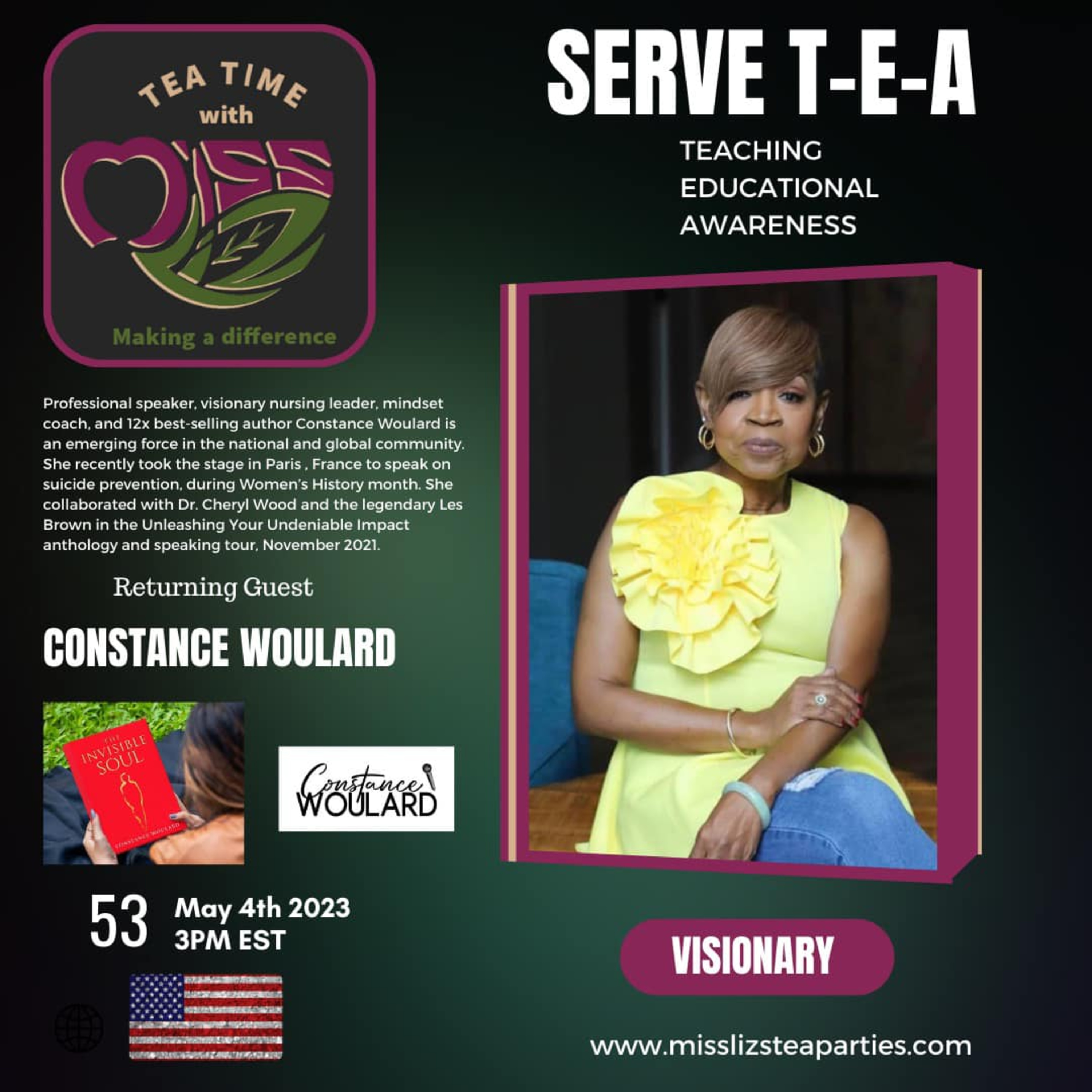 Teatime with Miss Liz