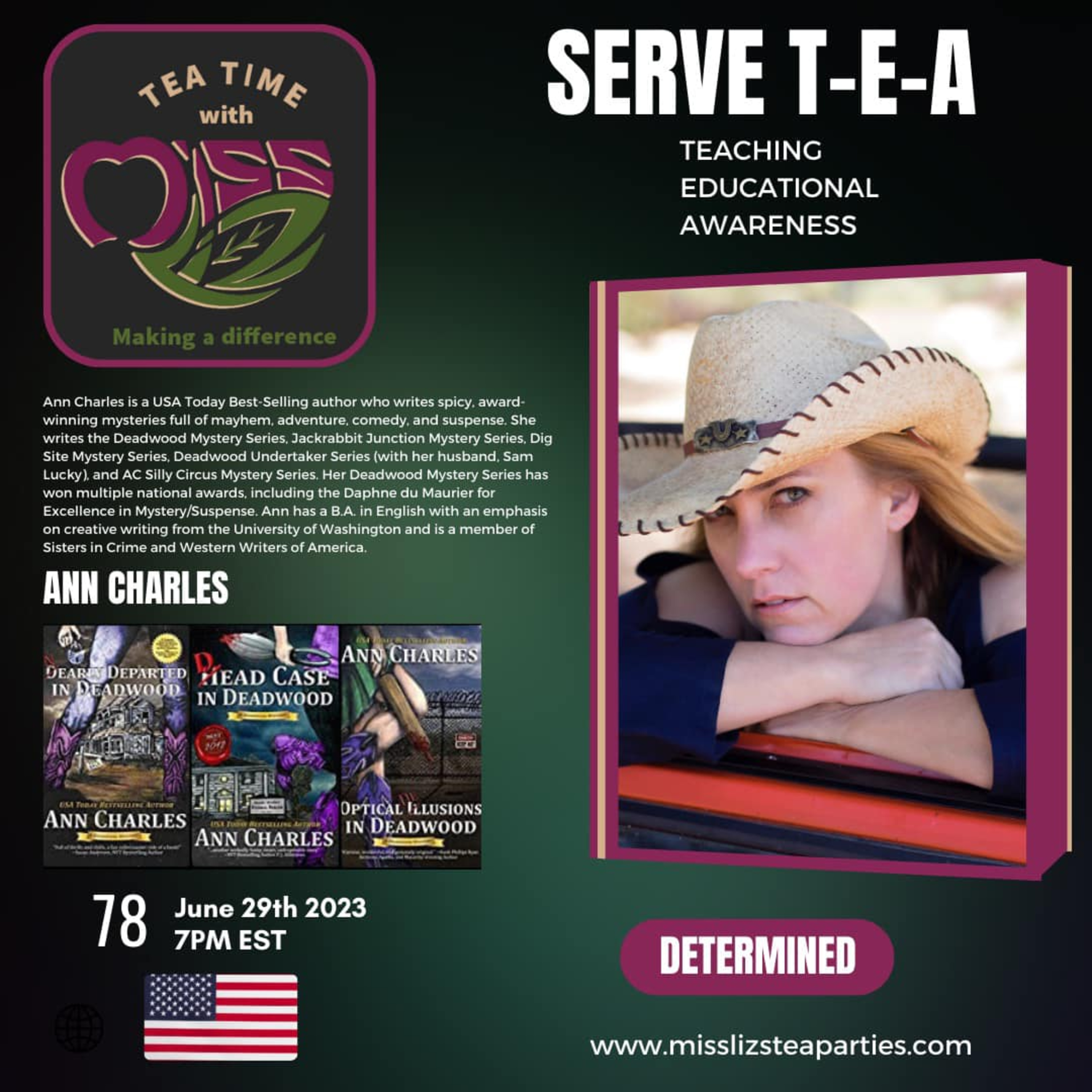 Teatime with Miss Liz