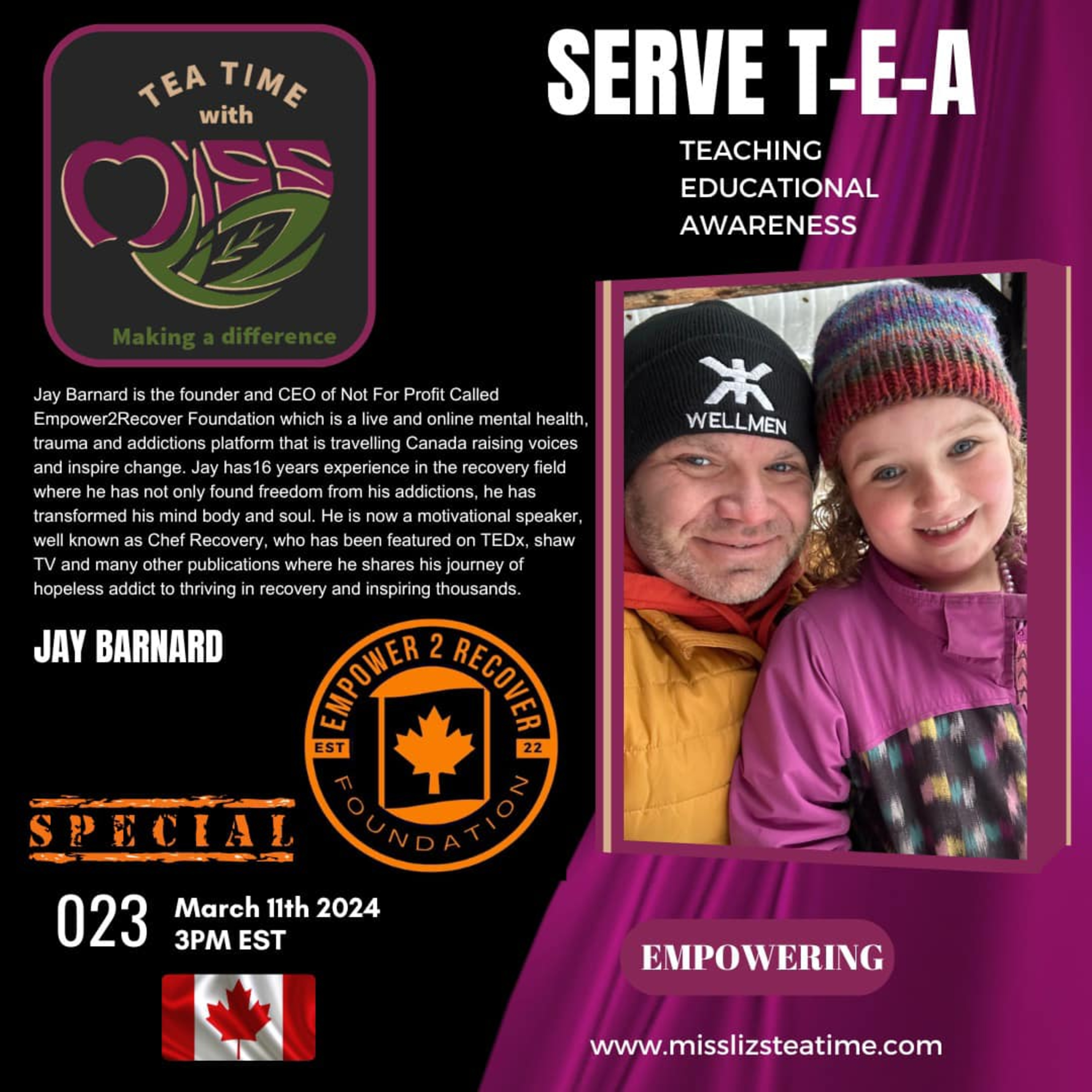 Teatime with Miss Liz