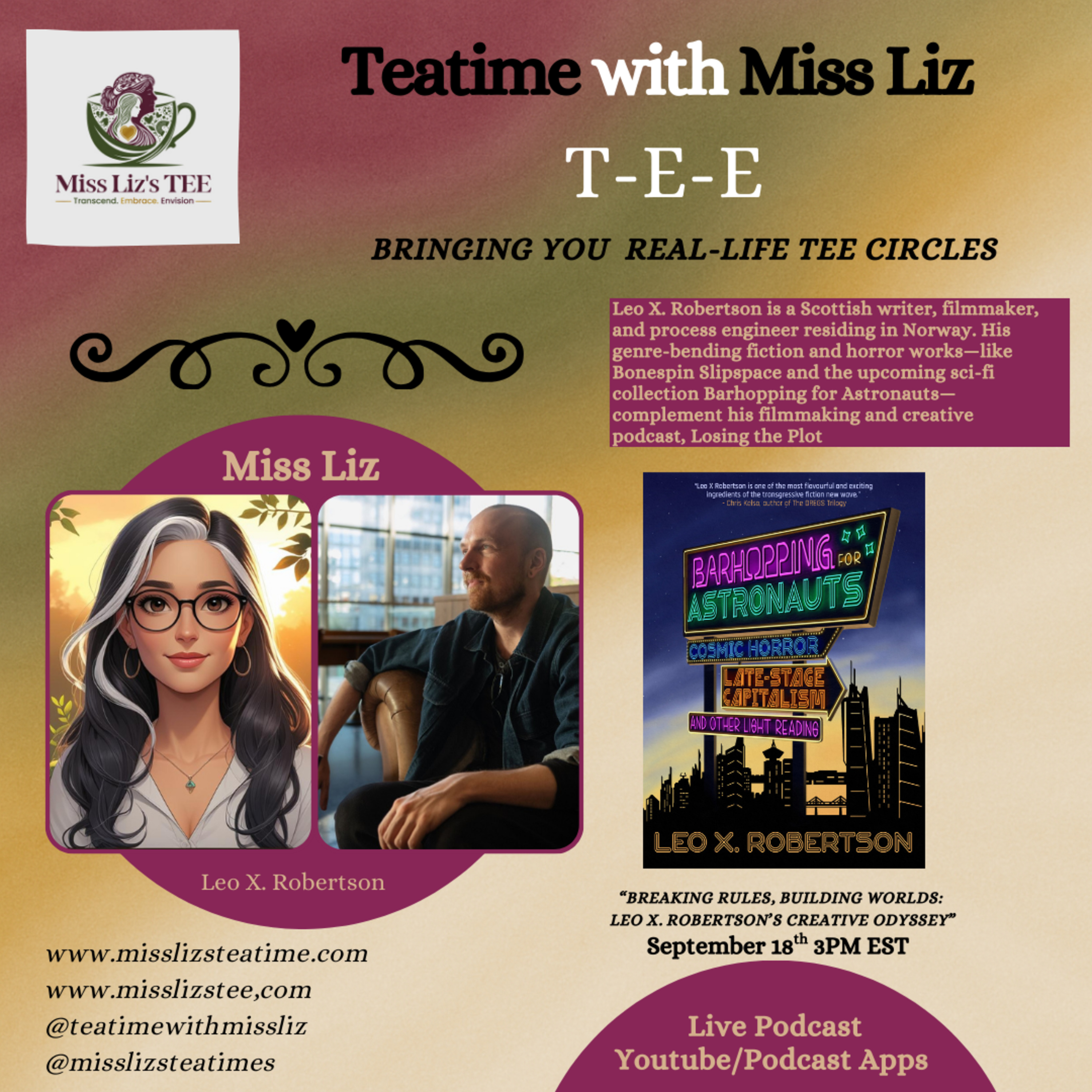 Teatime with Miss Liz