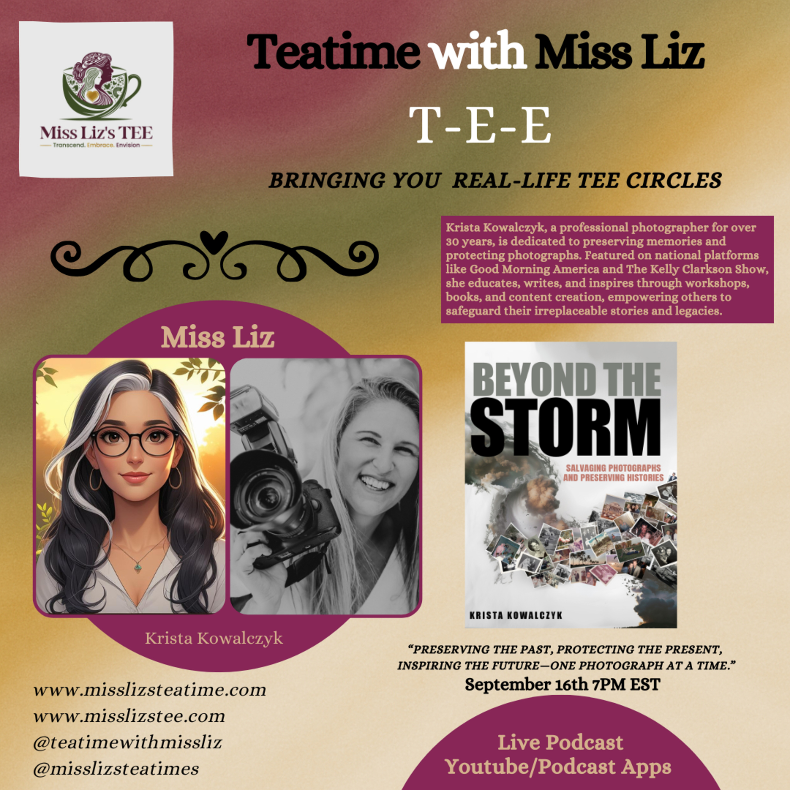 Teatime with Miss Liz