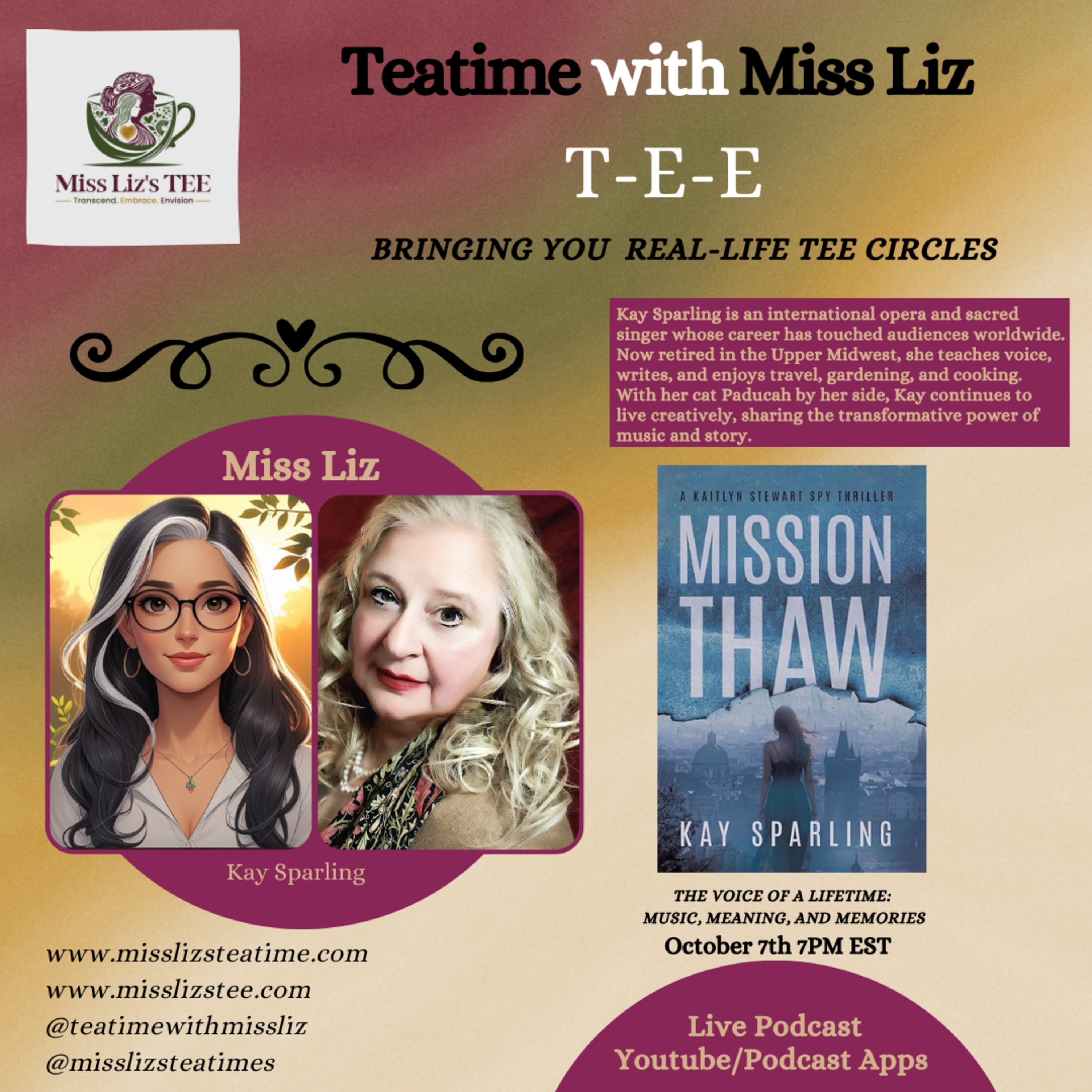 Teatime with Miss Liz