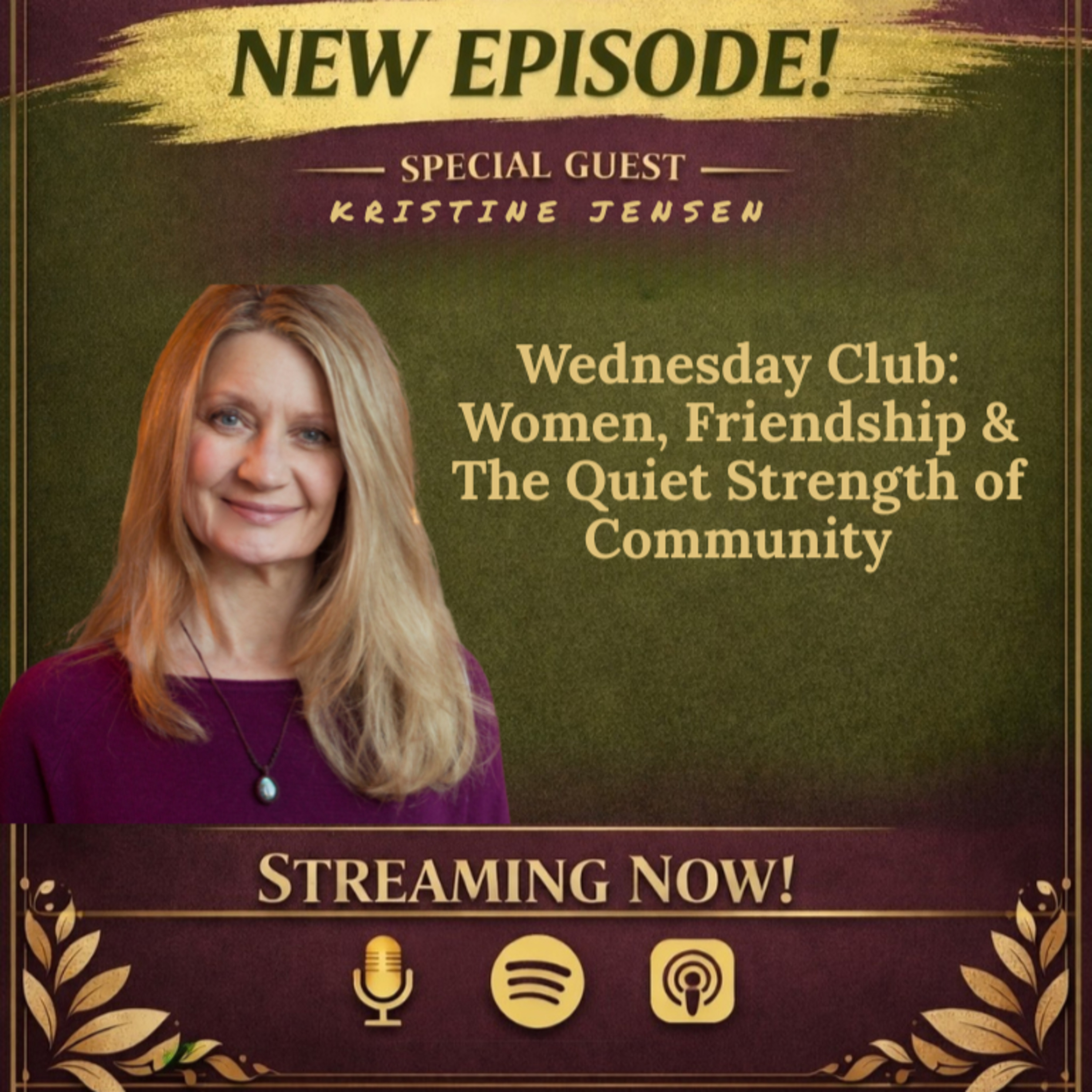 MISS LIZ SERVES: Kristine Jensen Wednesday Club  episode artwork