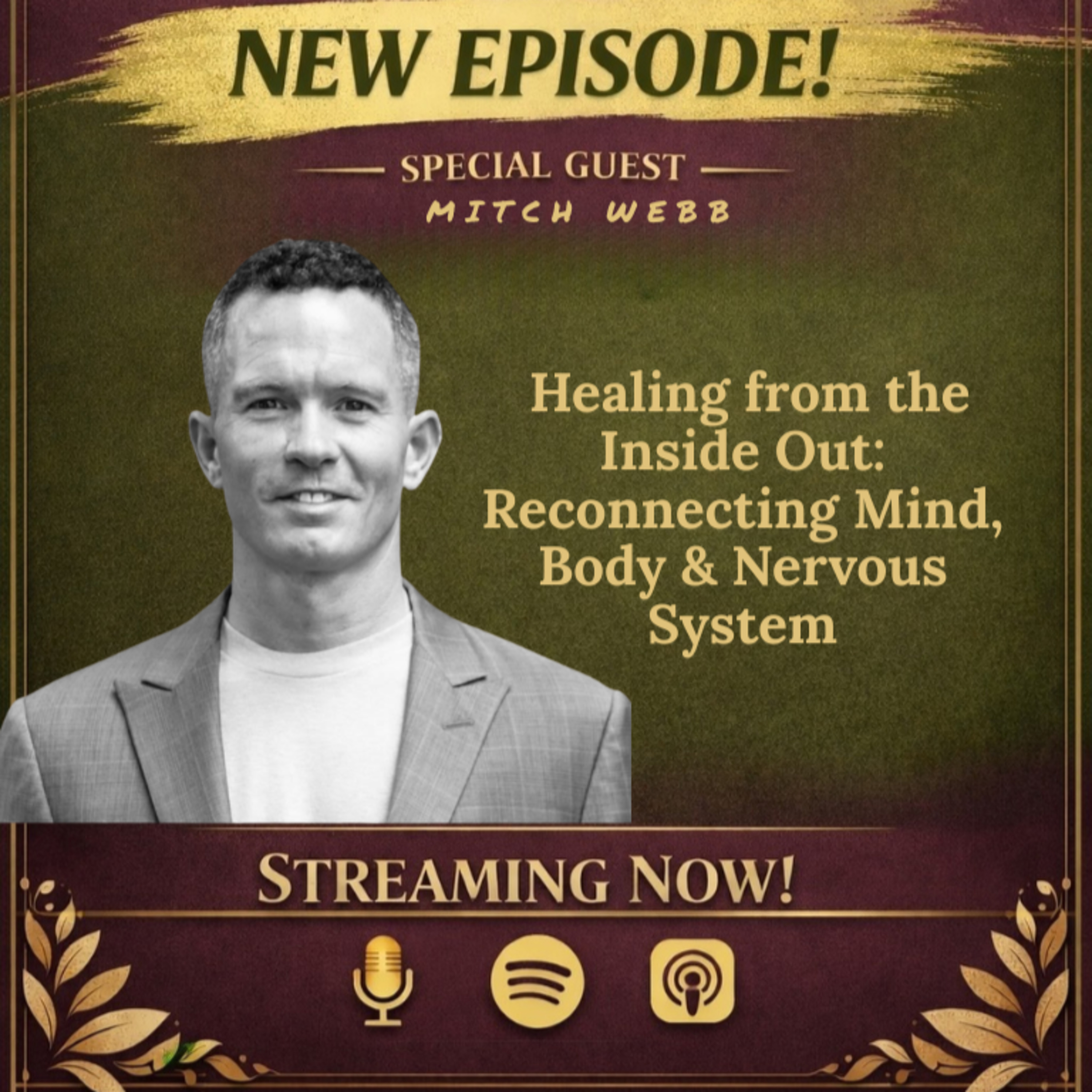Miss Liz Serves Mitch Webb Treating Trauma From Inside Out