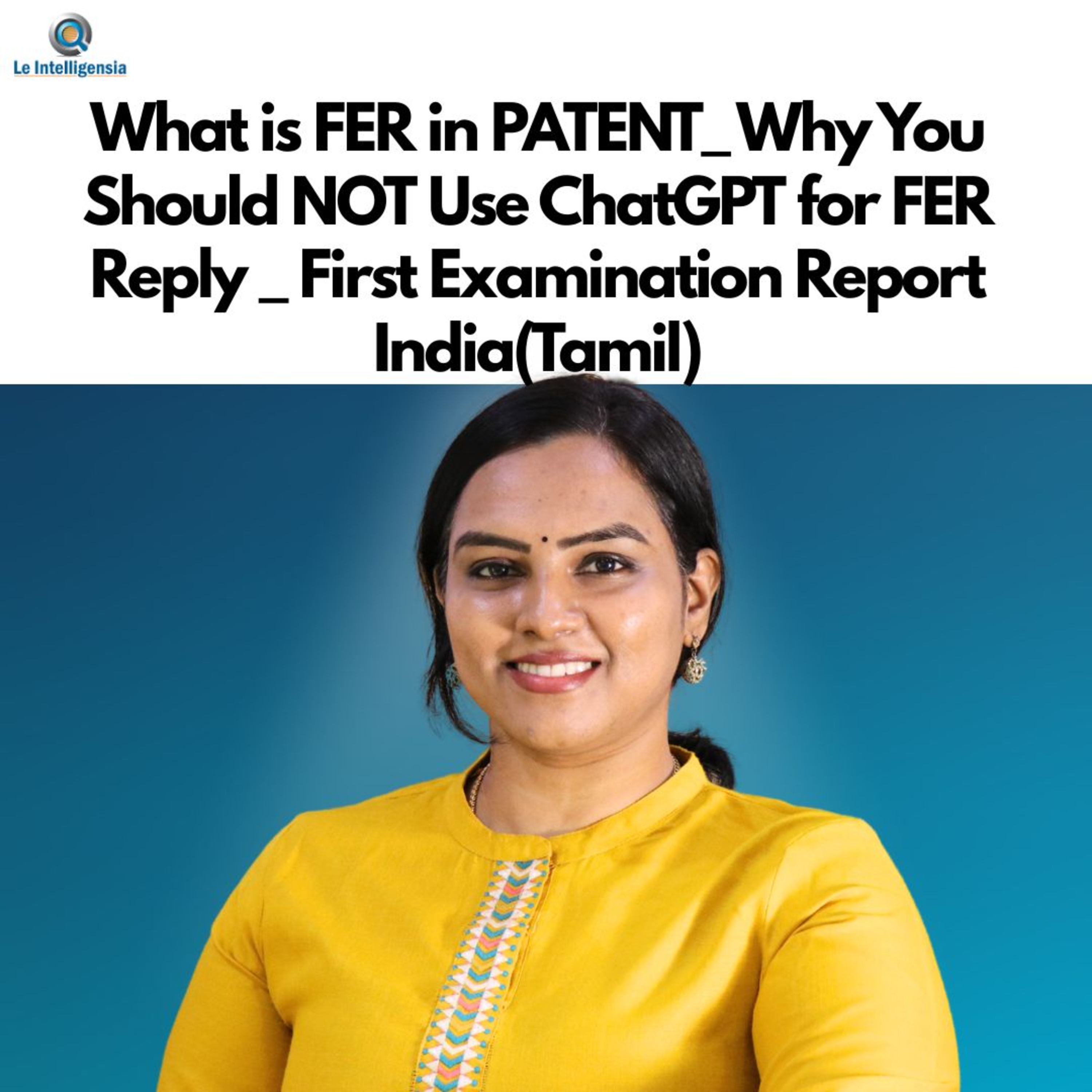 What is FER in PATENT_ Why You Should NOT Use ChatGPT for FER Reply _ First Examination Report India episode artwork