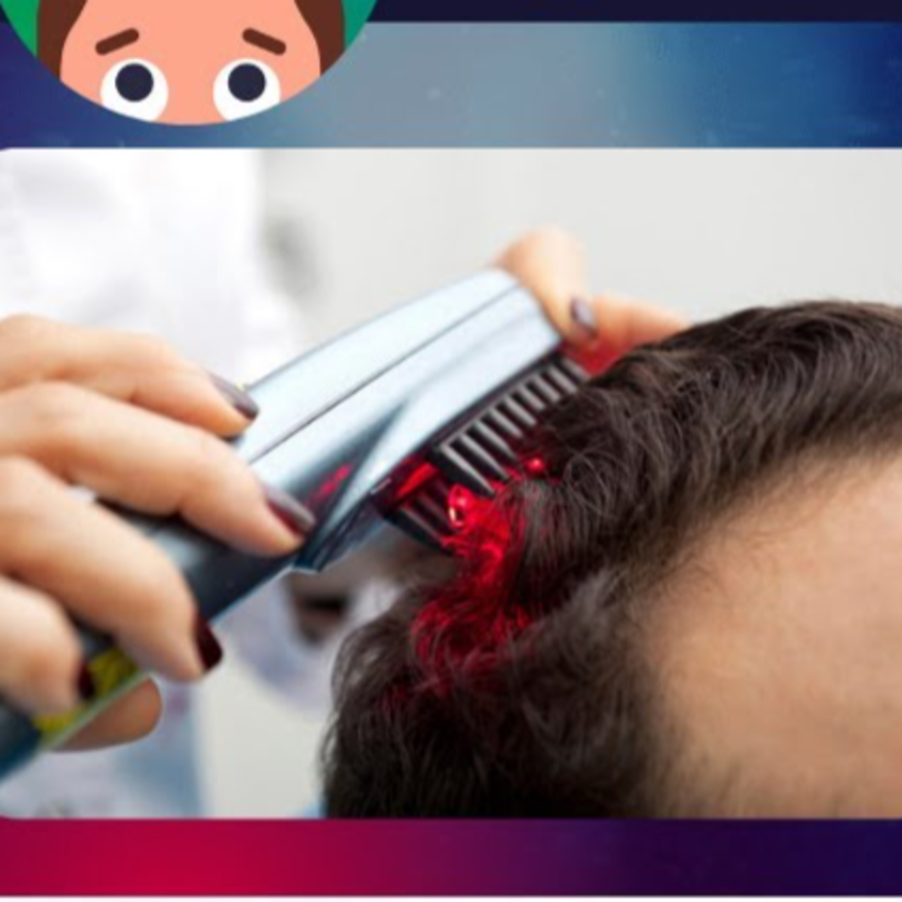Can one grow new long and dense hair using photo bio stimulation therapy on a bald spot? Is it true or false?