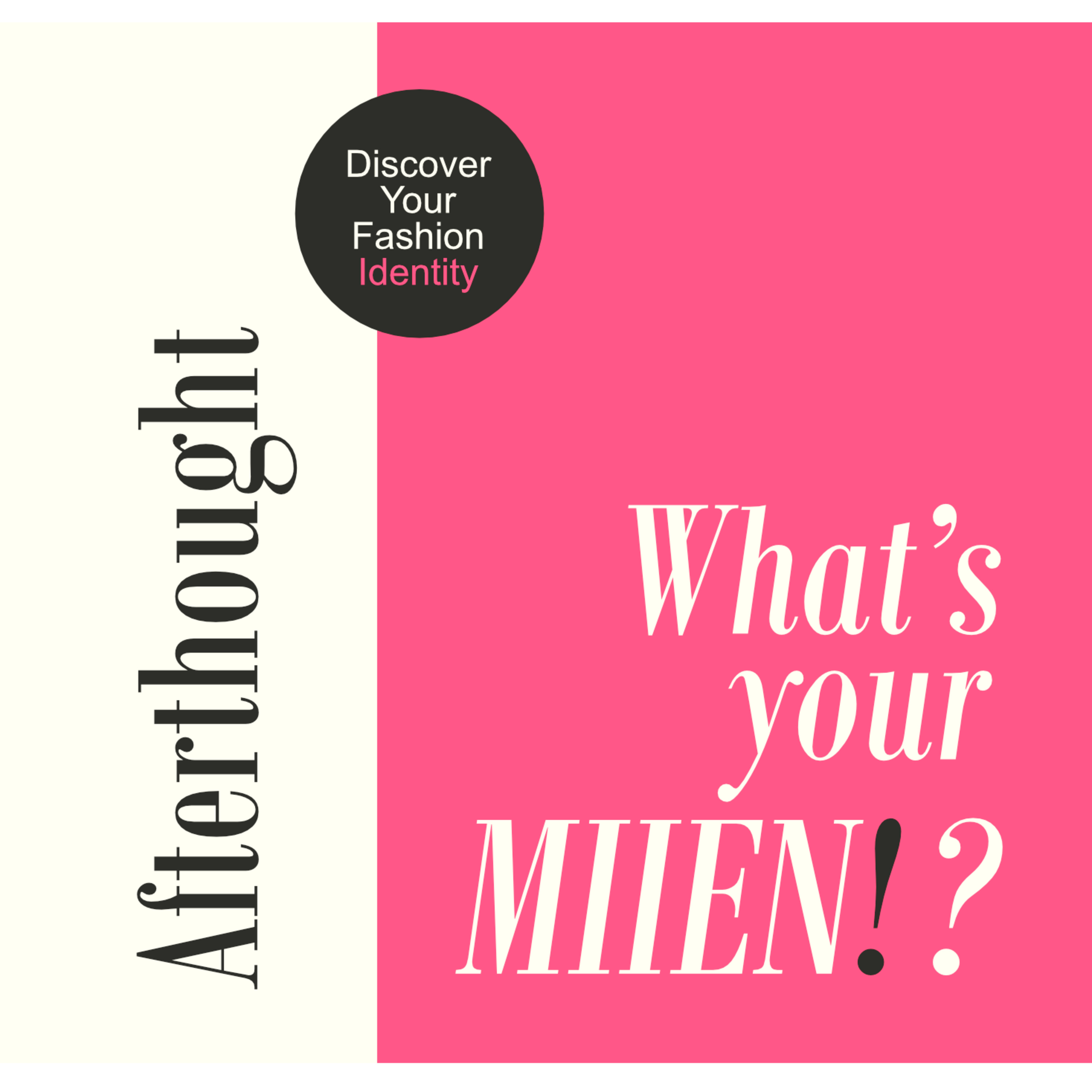 Afterthought: What is personal style to you? How do you define it? episode artwork