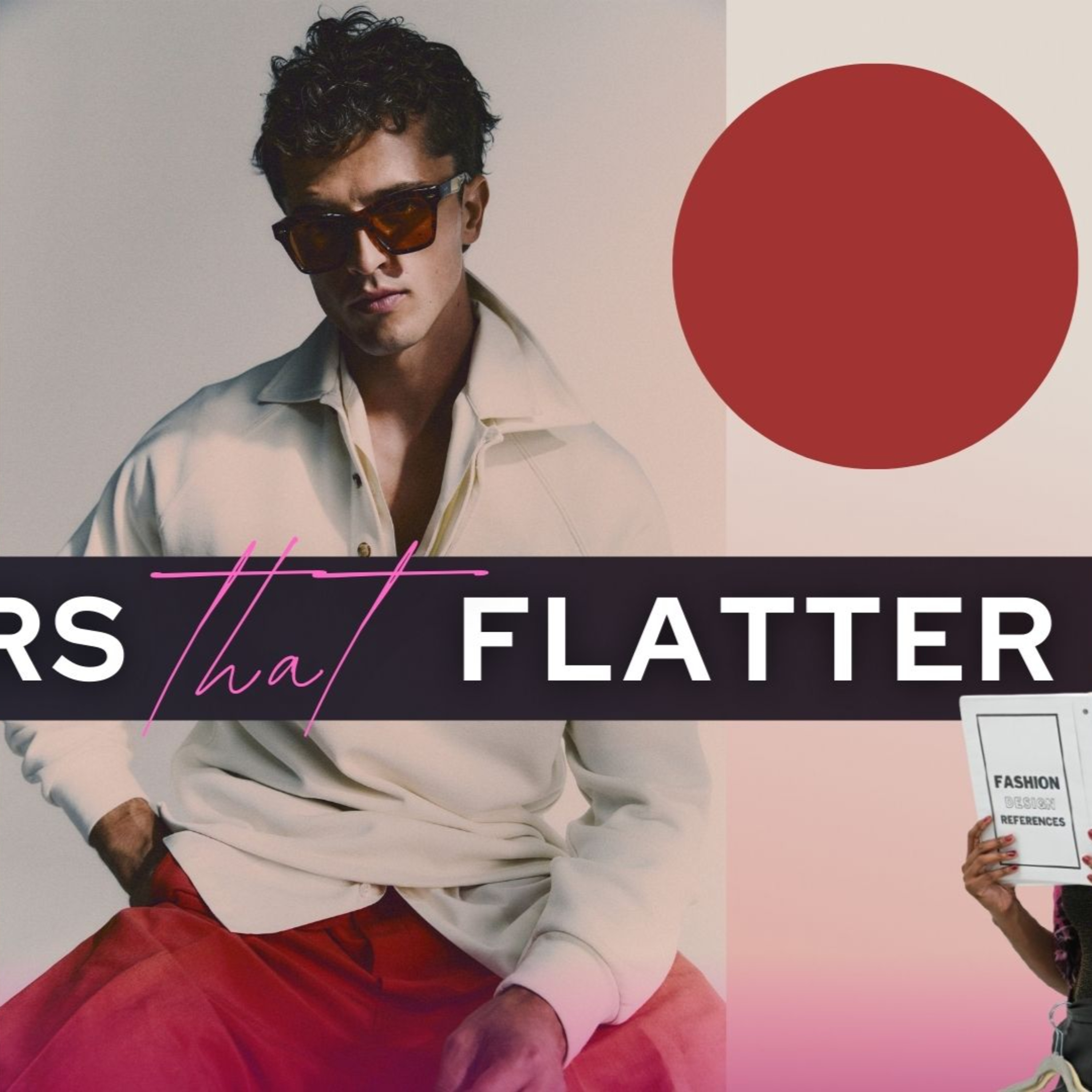 Mr. Romance with Red Chino Pants on Vday for Him: Colors that Flatter || Umit Benan OOTD Inspo episode artwork
