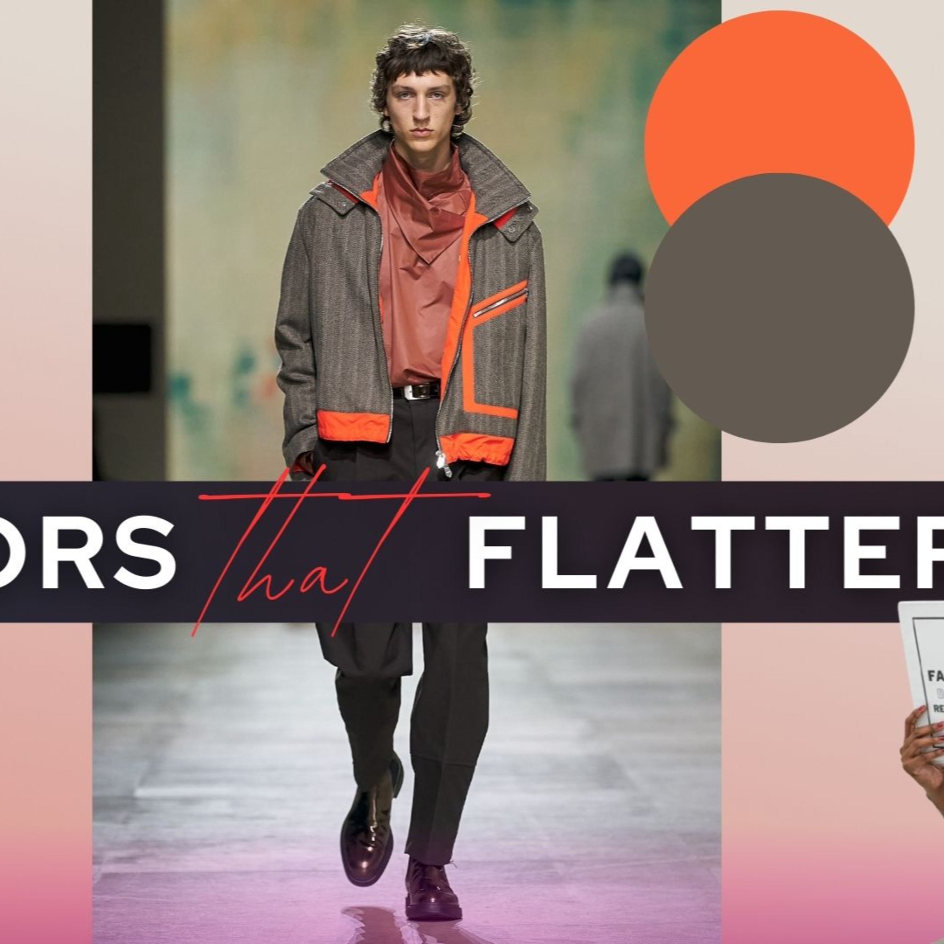 Orange + Brown Wide Collar Jacket Color Combos with Stylist Mikara Reid || Hermès OOTD Inspiration episode artwork