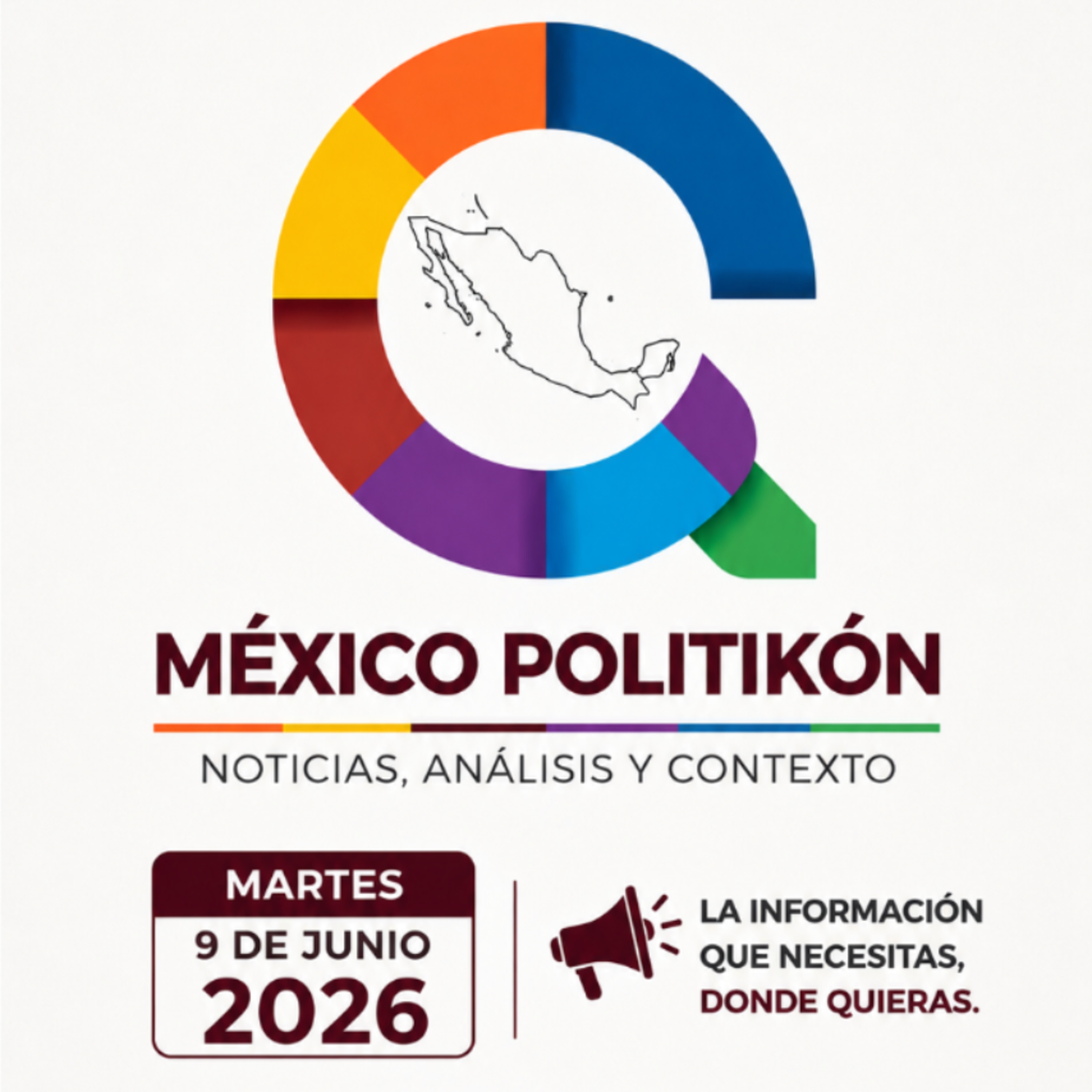 México Polítikon noticias 09 de junio de 2026 episode artwork