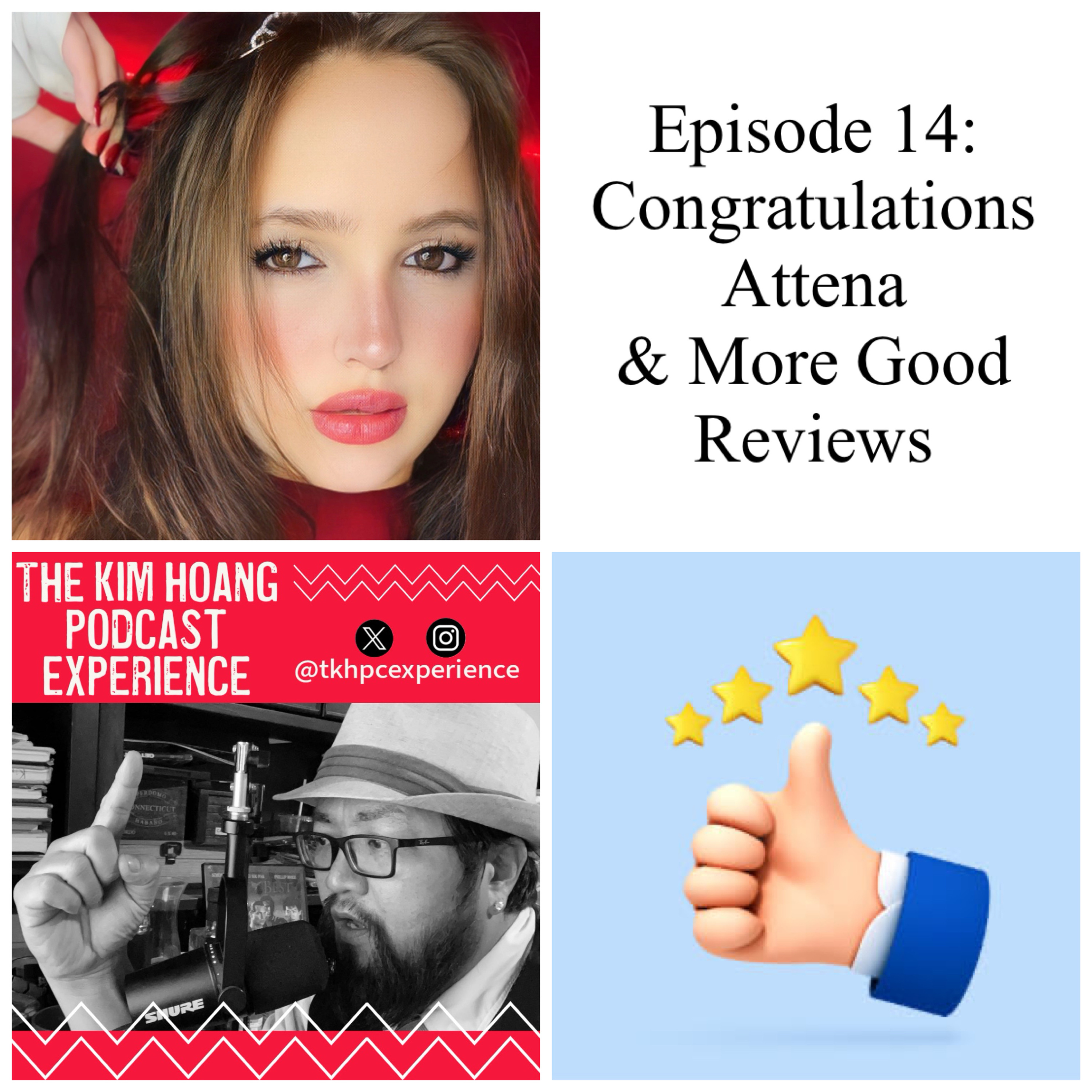 Season 5, Episode 14: Congratulations Attena & More Good Reviews episode artwork
