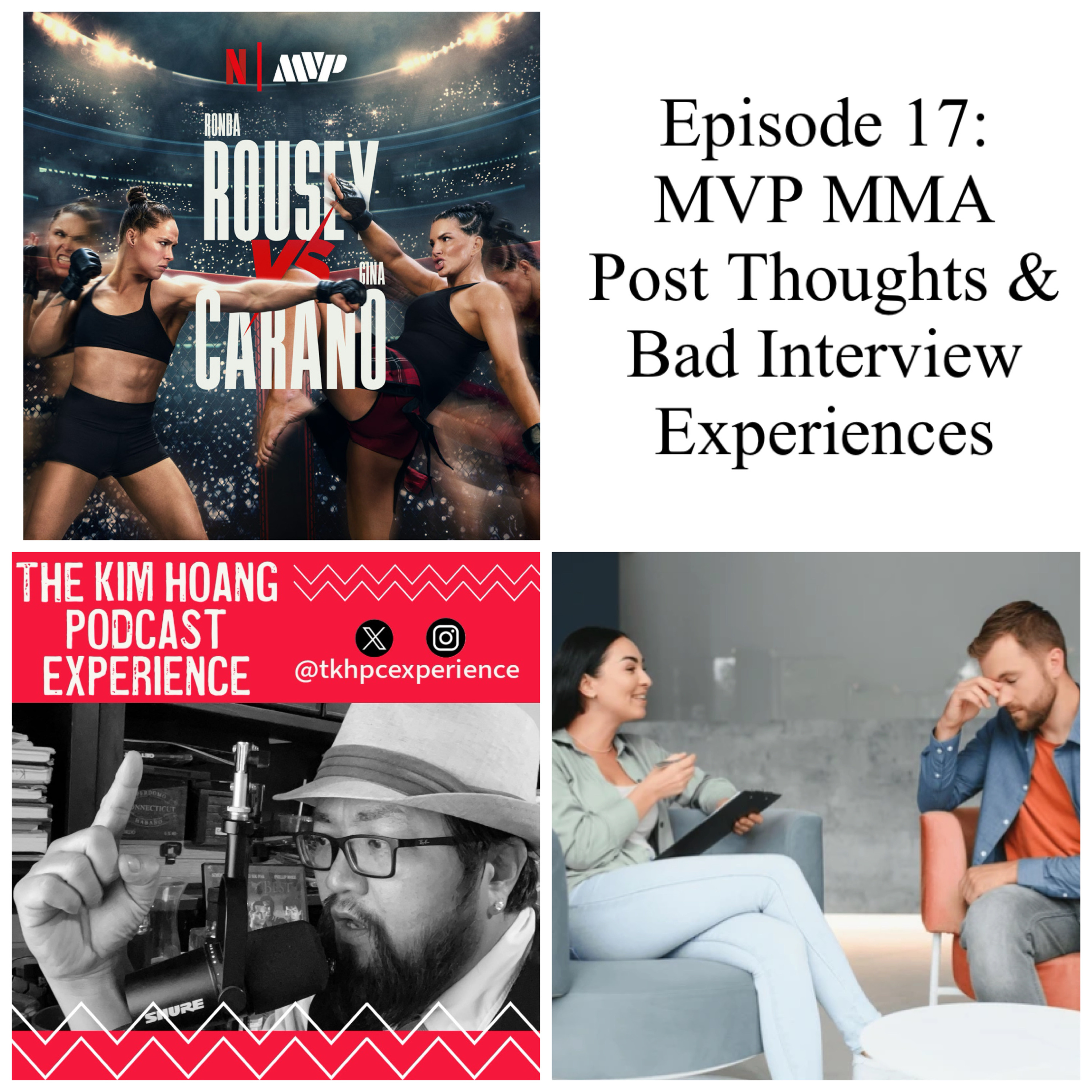 Season 5, Episode 17: MVP MMA Post Thoughts & Bad Interview Experiences0 episode artwork