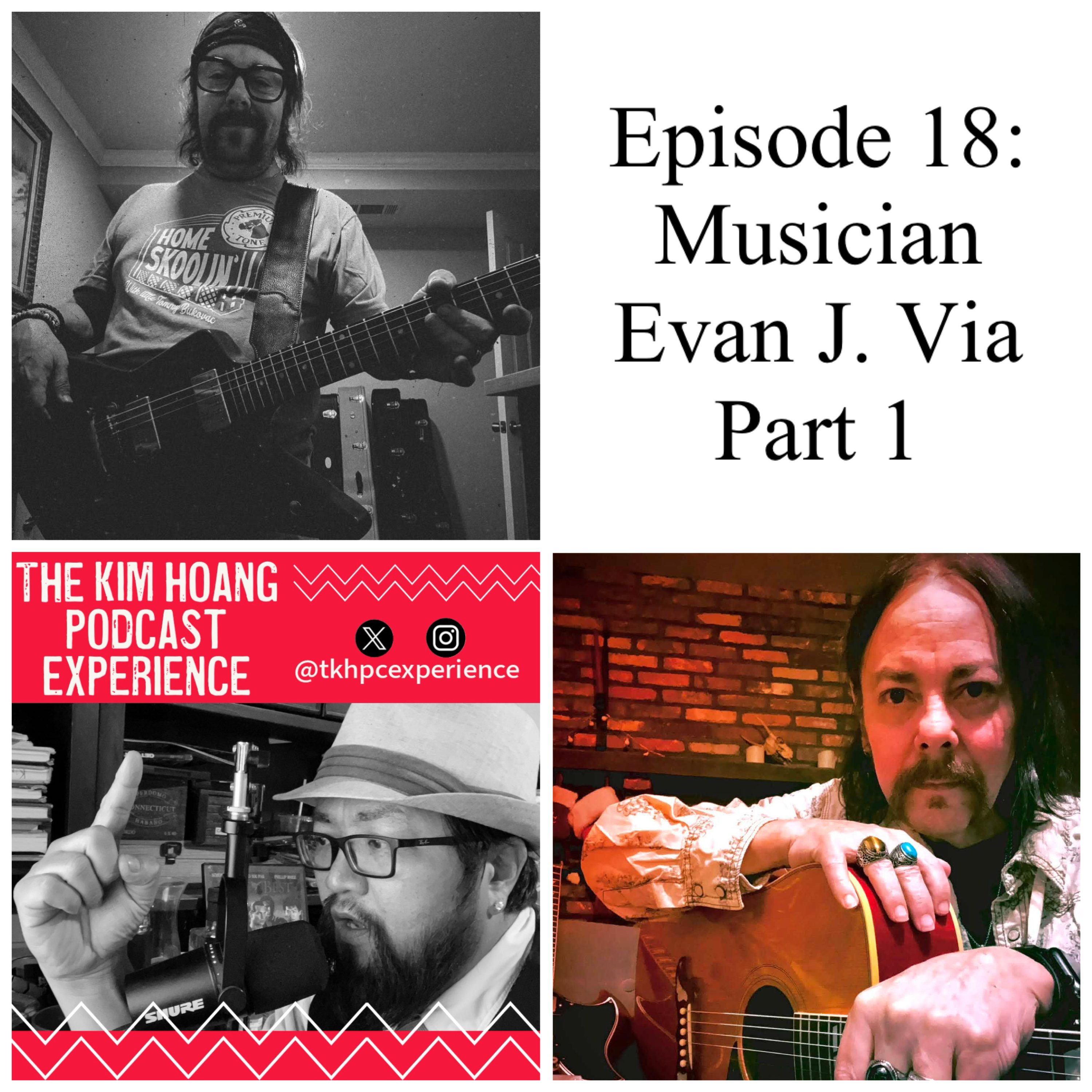Season 5, Episode 18: Musician Evan J. Via Part 1 episode artwork