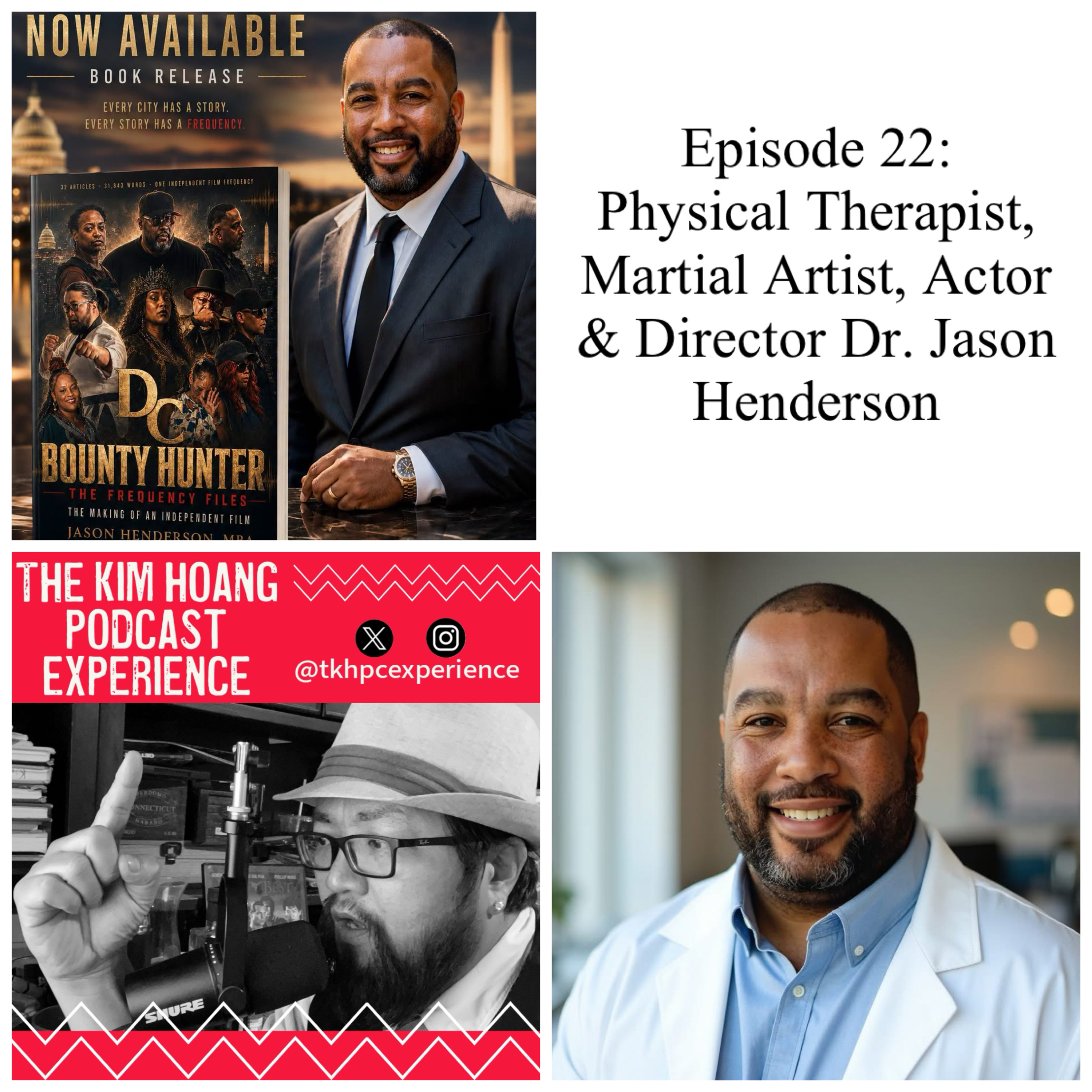 Season 5, Episode 22: Physical Therapist, Martial Artist, Actor & Director Dr. Jason Henderson episode artwork