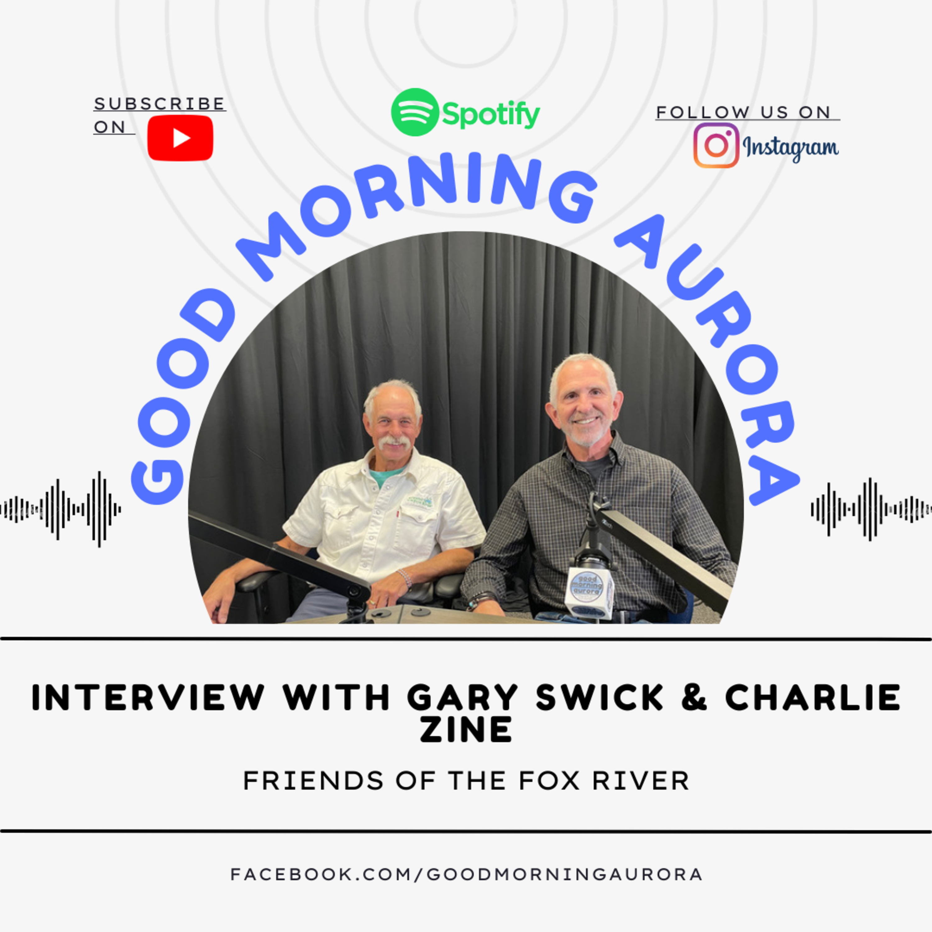 Friday | 10/27/2023 | Friends Of The Fox River (Charlie Zine & Gary Swick) episode artwork