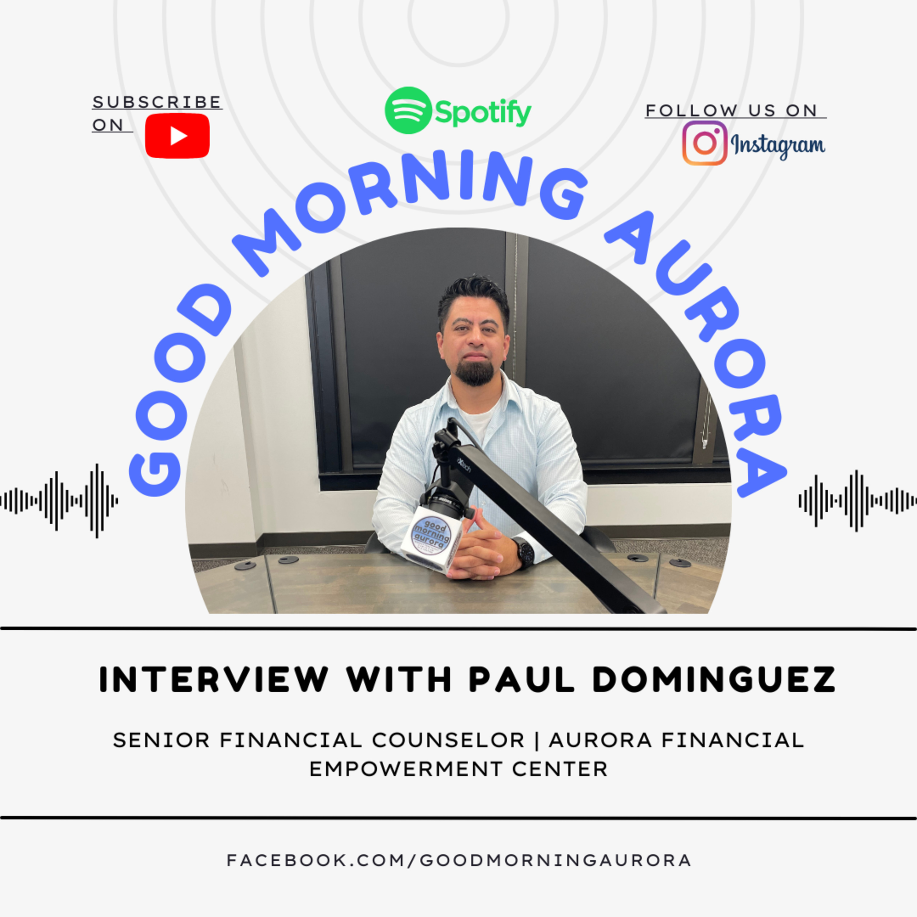 Wednesday | 11/15/2023 | Senior Financial Counselor Paul Dominguez (Aurora FEC) episode artwork