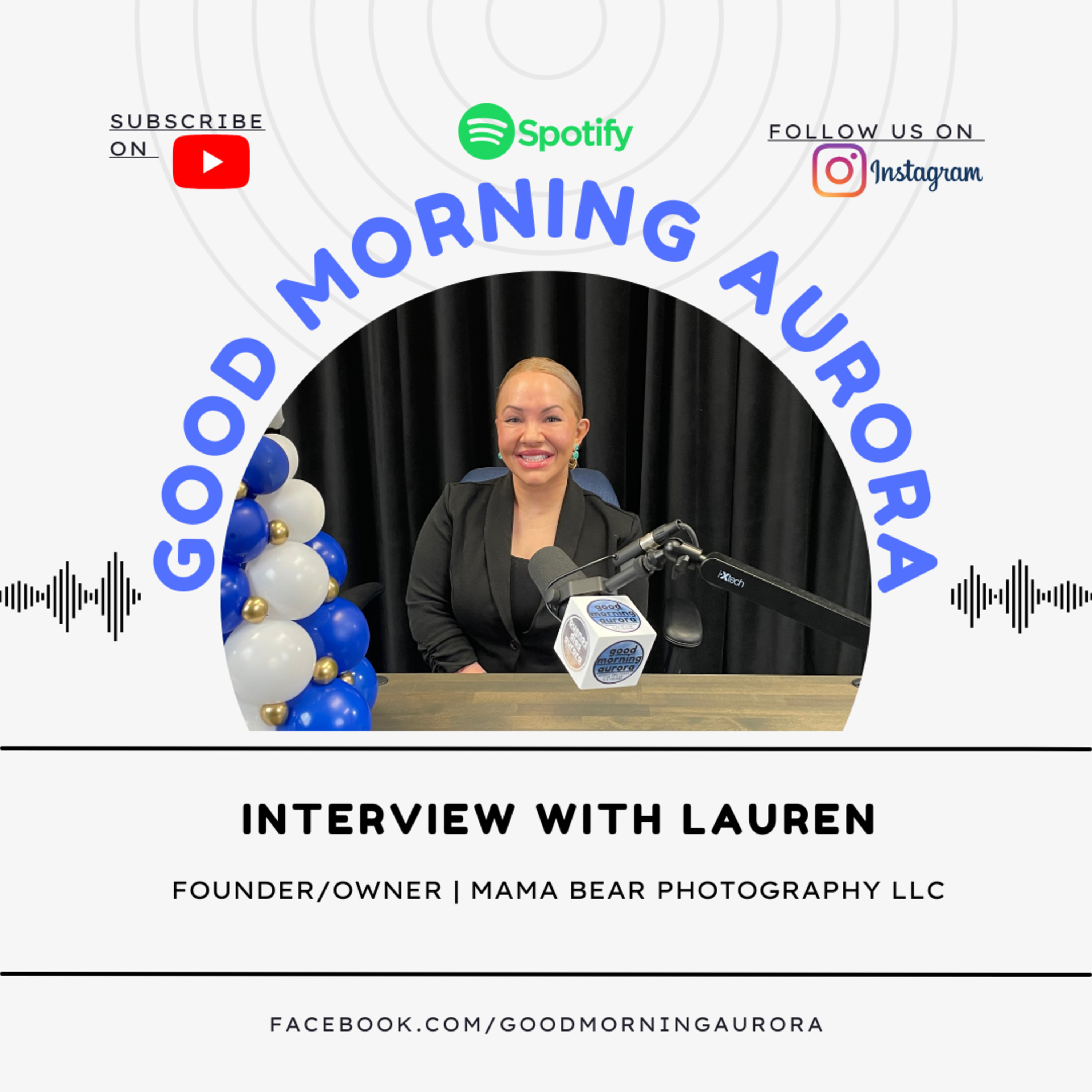 Monday | 12/11/2023 | Mama Bear Photography LLC Live On Good Morning Aurora episode artwork