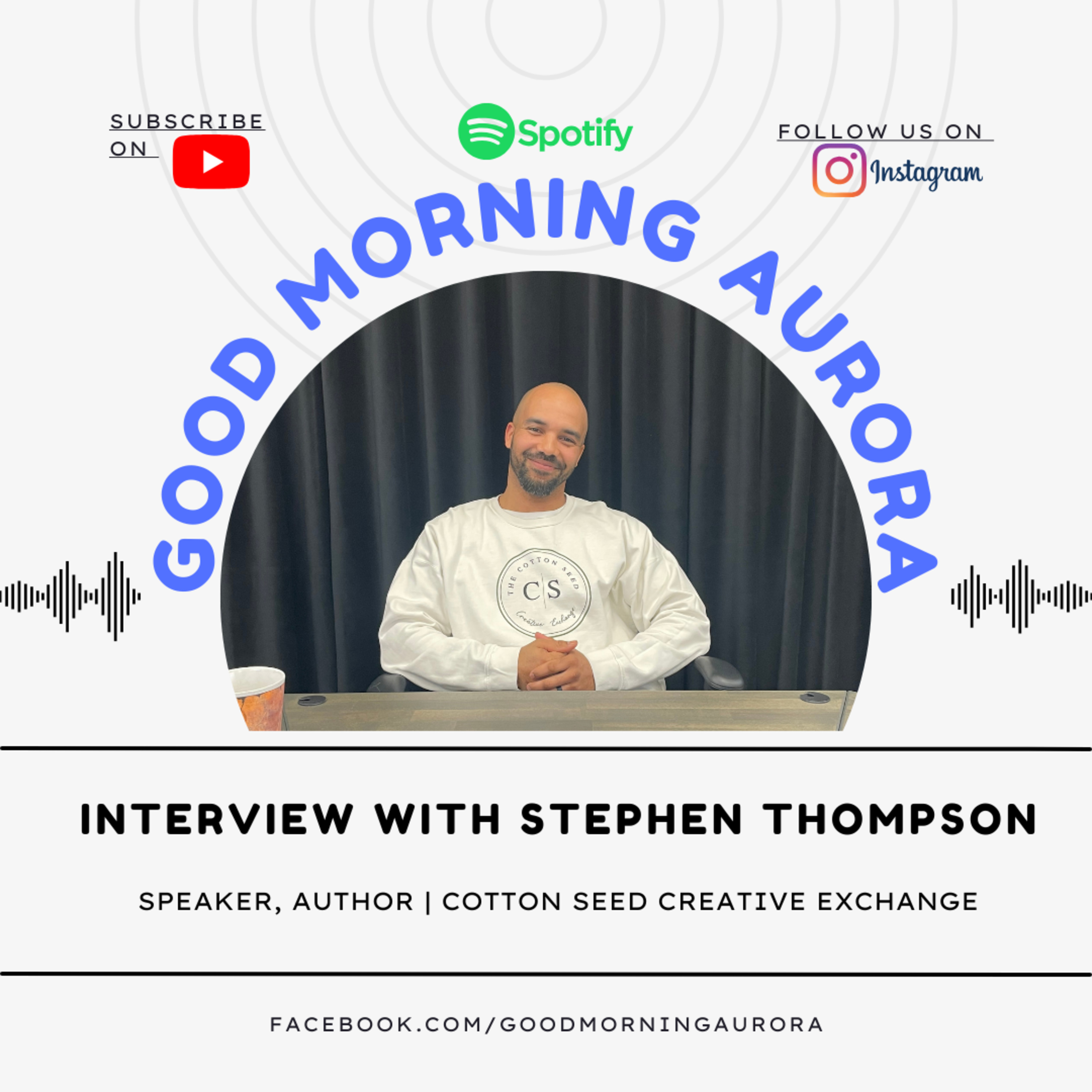 Friday | 1/26/2024 | Stephen Thompson & Project Management (Cotton Seed Creative Exchange) episode artwork
