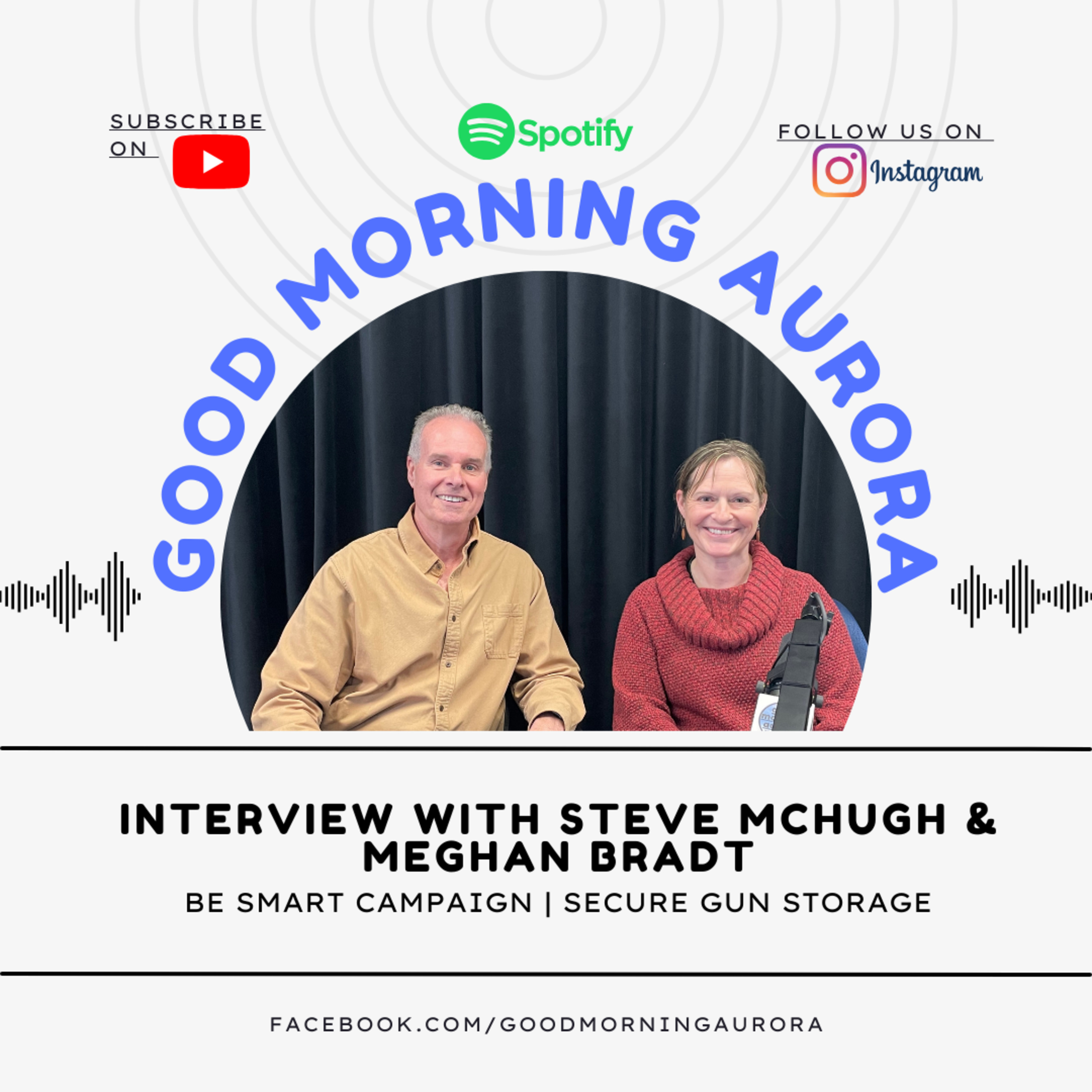 Friday | 3/8/2024 | BeSMART Campaign (Steve McHugh & Meghan Bradt) Live on Good Morning Aurora!  episode artwork