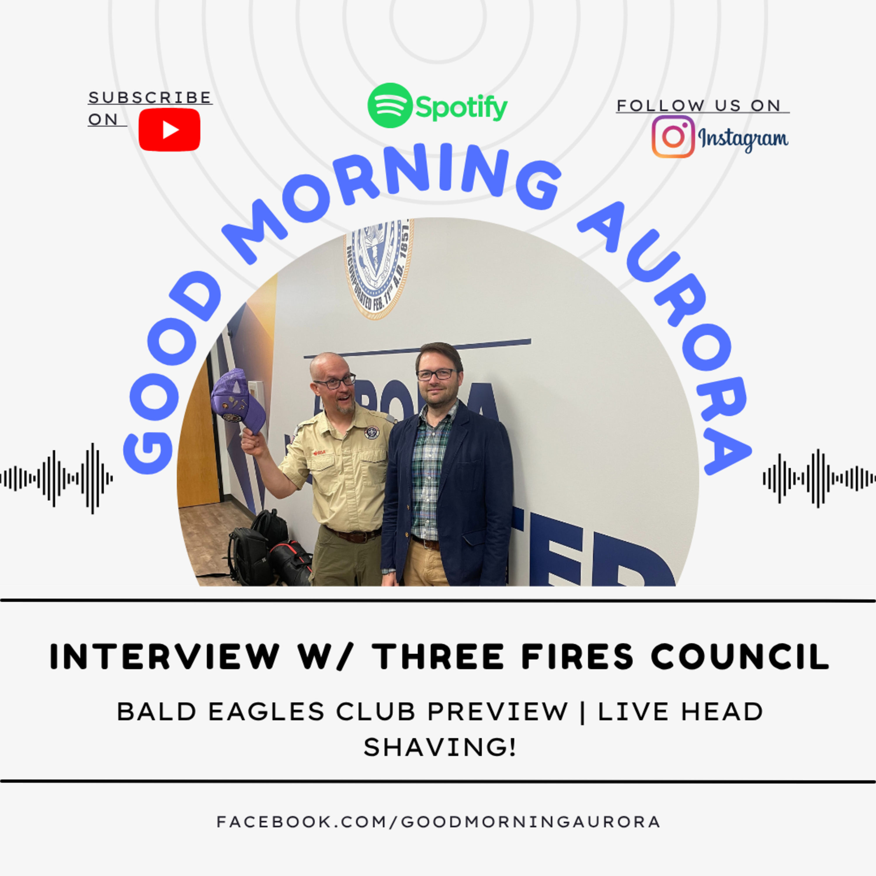 Bald Eagles Shave Club! | Interview w/ Three Fires Council episode artwork