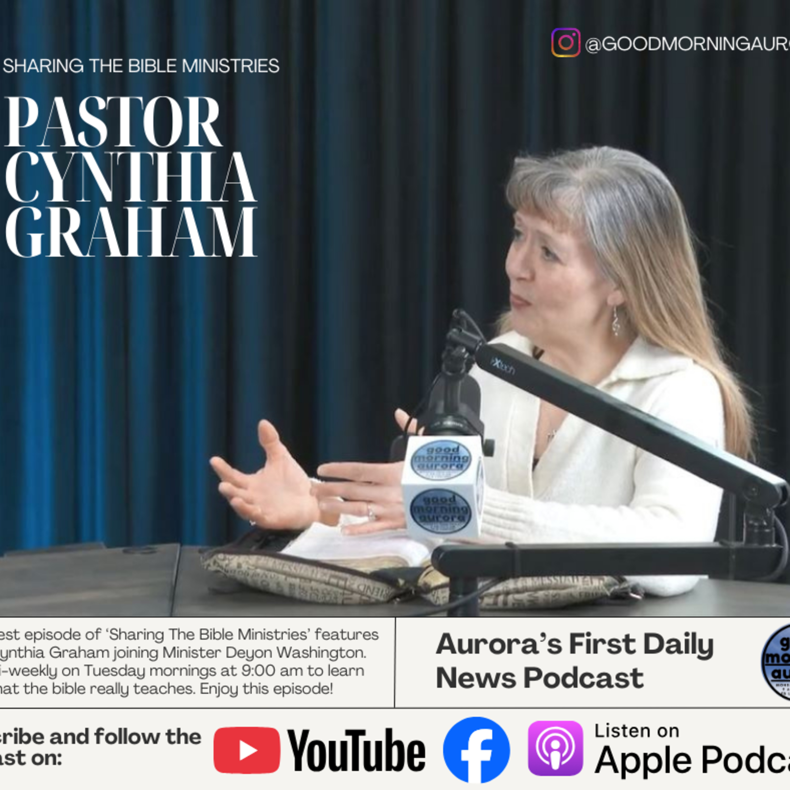 Sharing The Bible Ministries w/ Pastor Cynthia Graham!