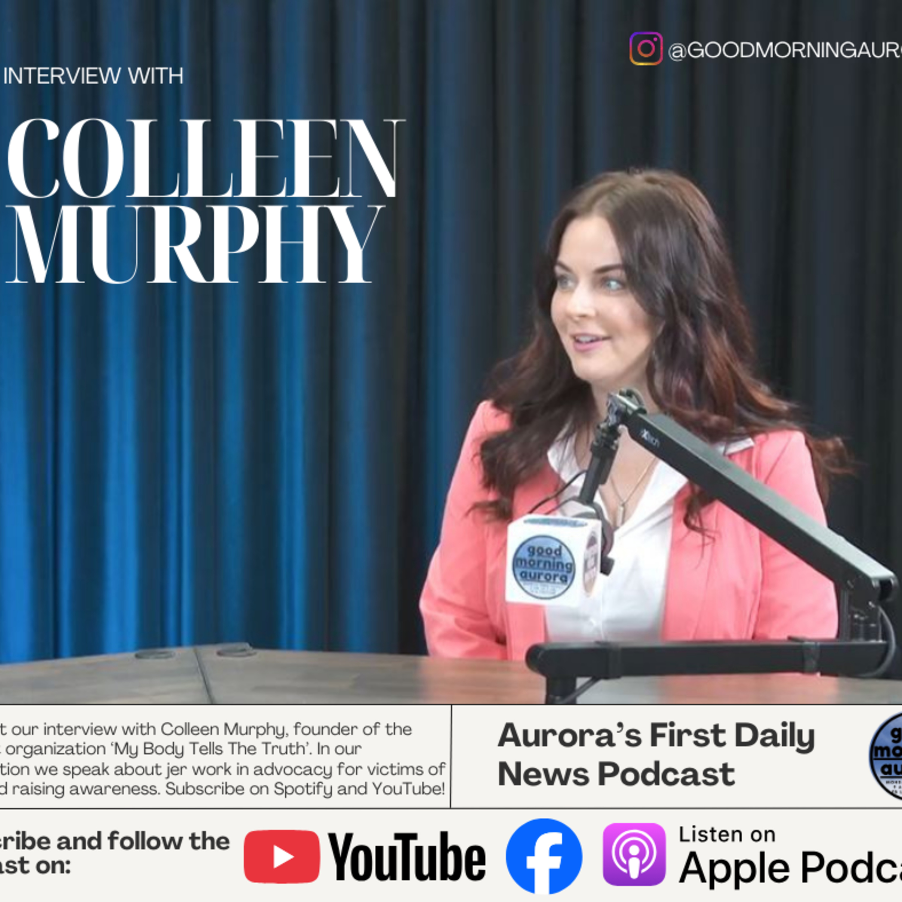Interview w/ Colleen Murphy (My Body Tells The Truth)