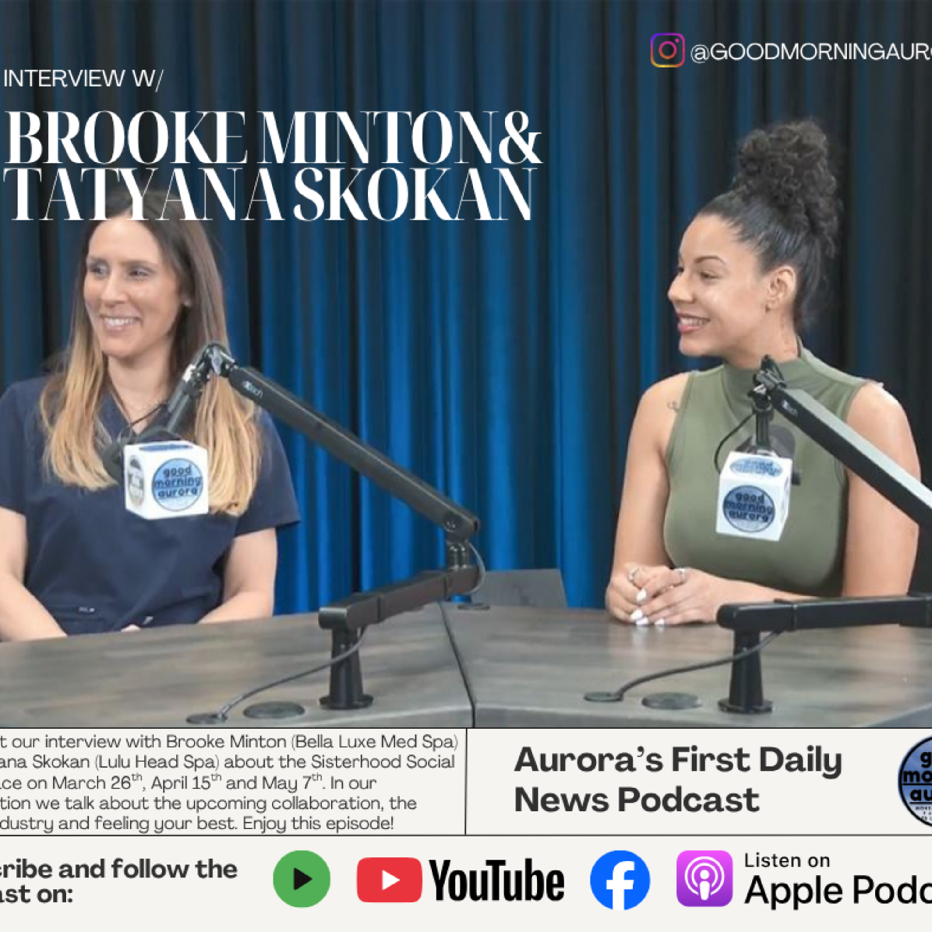 Interview w/ Brooke Minton & Tatyana Skokan | The Sisterhood Social!  episode artwork