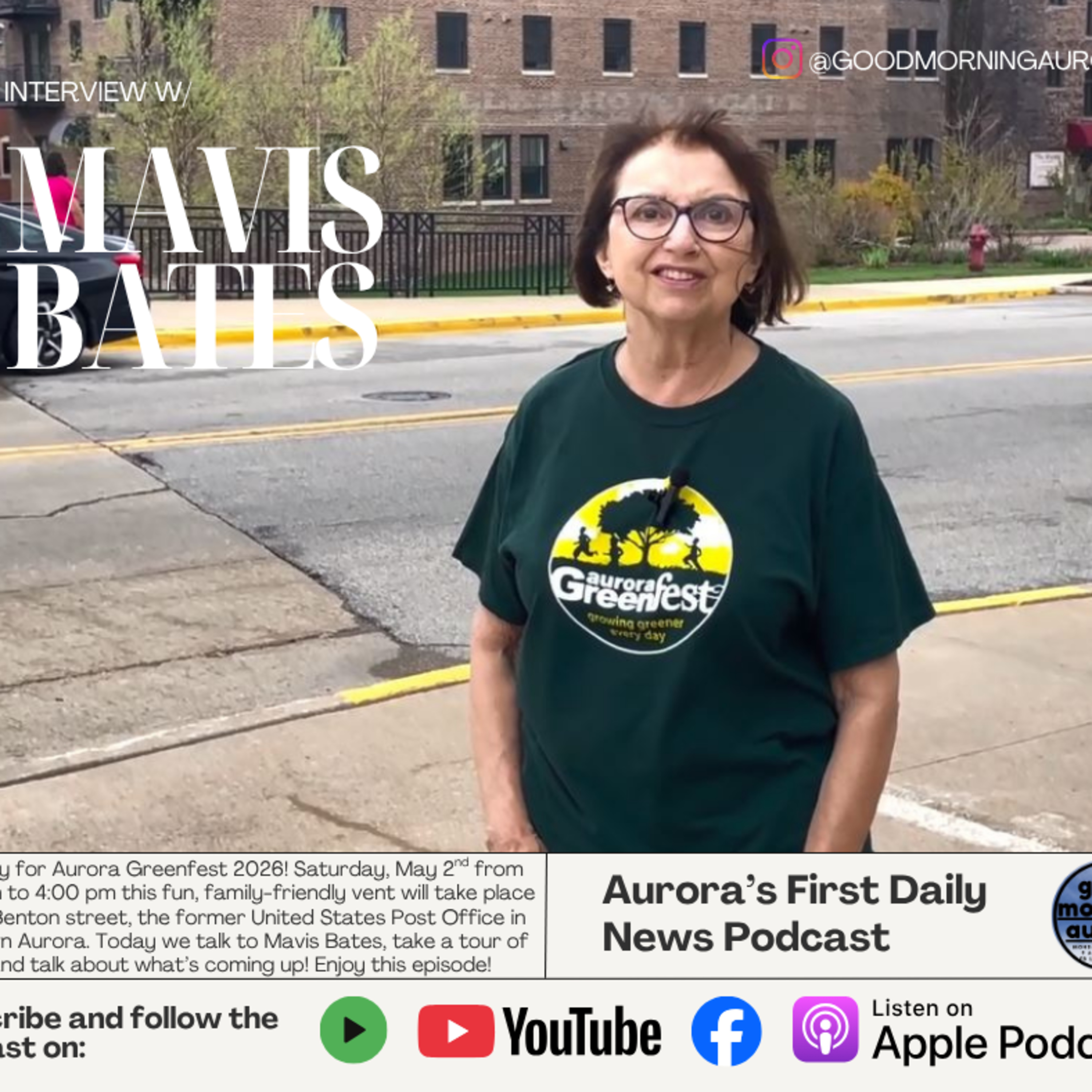 2026 Aurora Greenfest Interview w/ Mavis Bates! episode artwork
