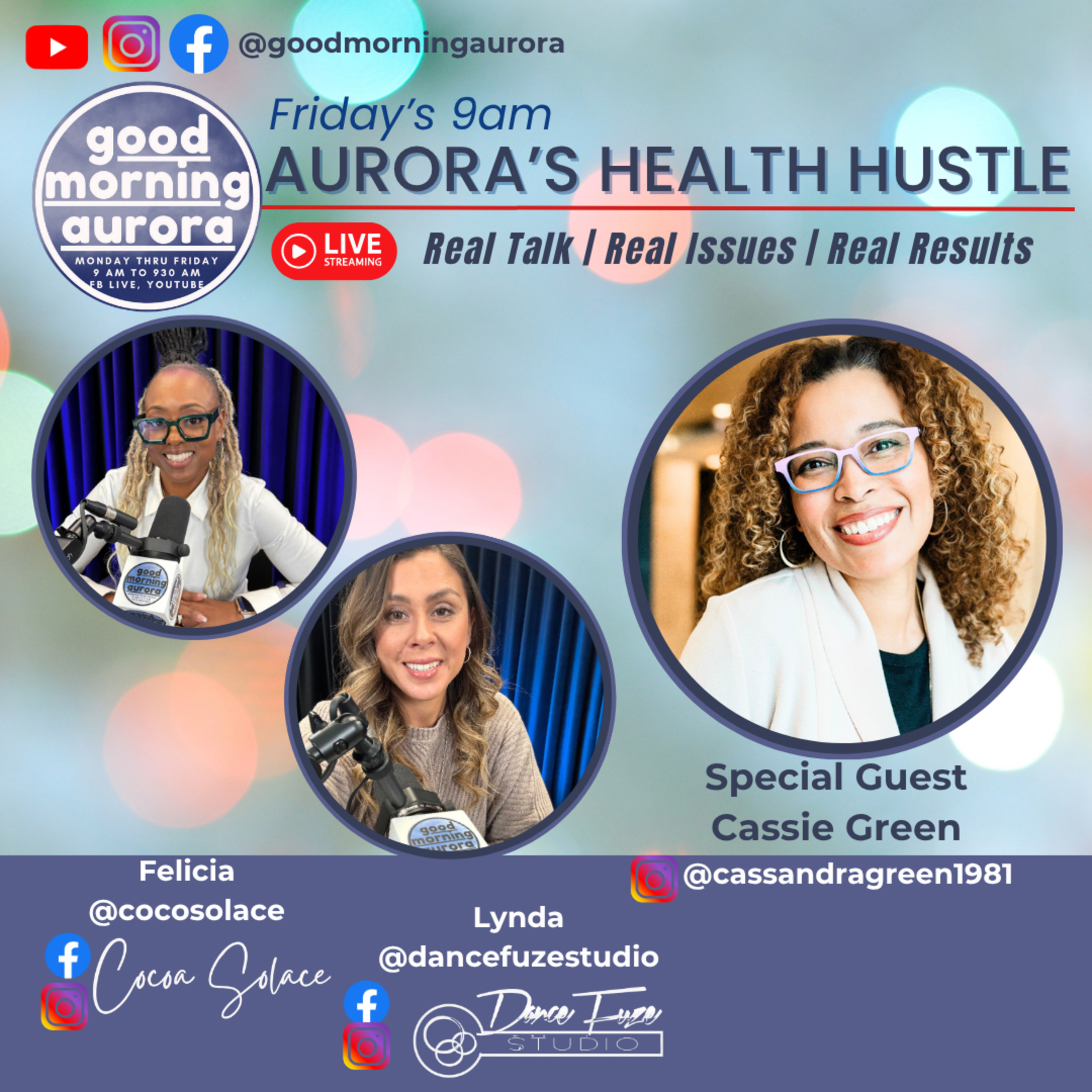 Aurora Health Hustle w/ Lynda White & Cocoa Solace | Interview w/ Cassandra Green episode artwork