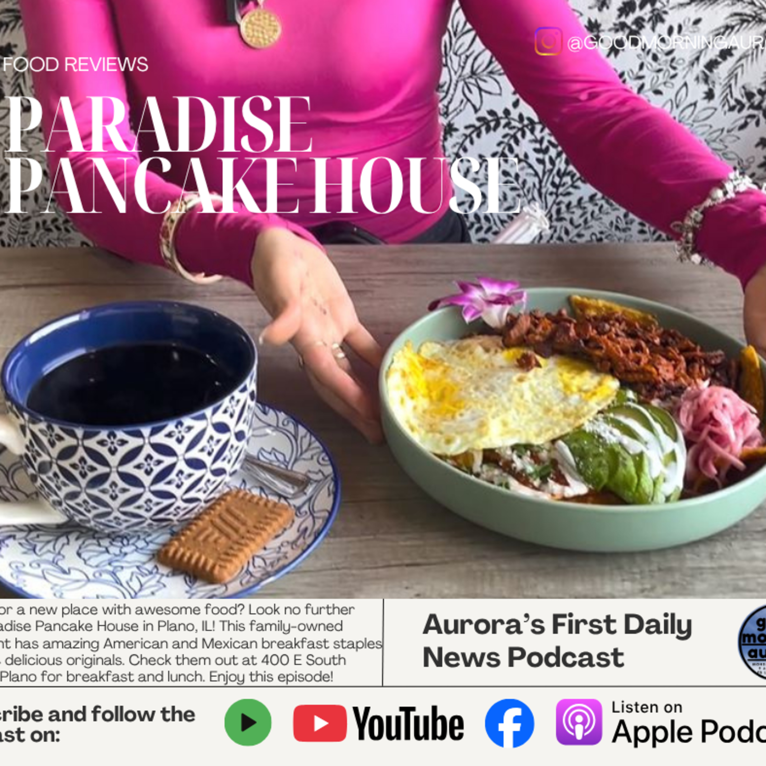 Visit Paradise Pancake House! | 400 E South St., Plano, IL episode artwork