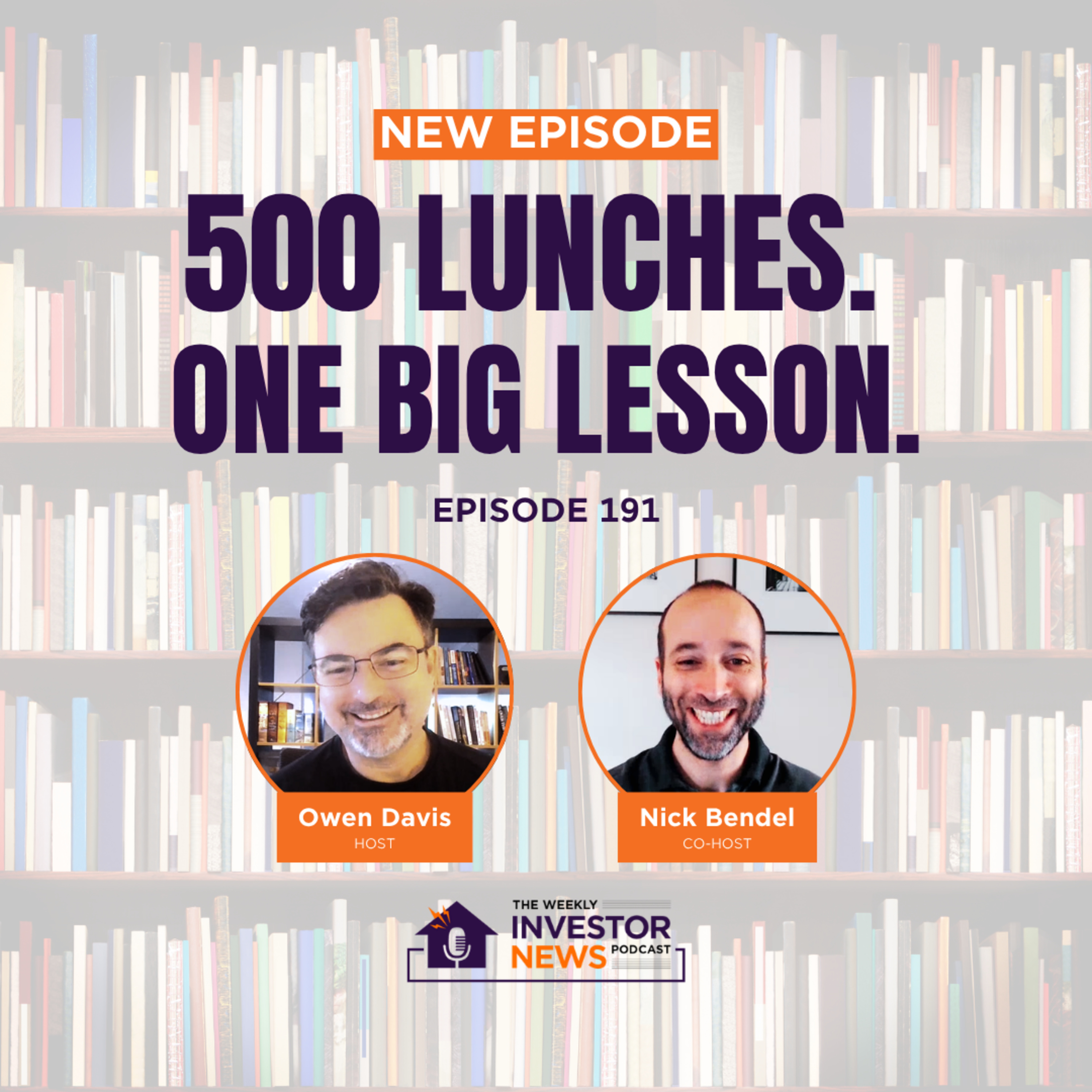 Ep. 191: 500 Lunches. One BIG LESSON. episode artwork