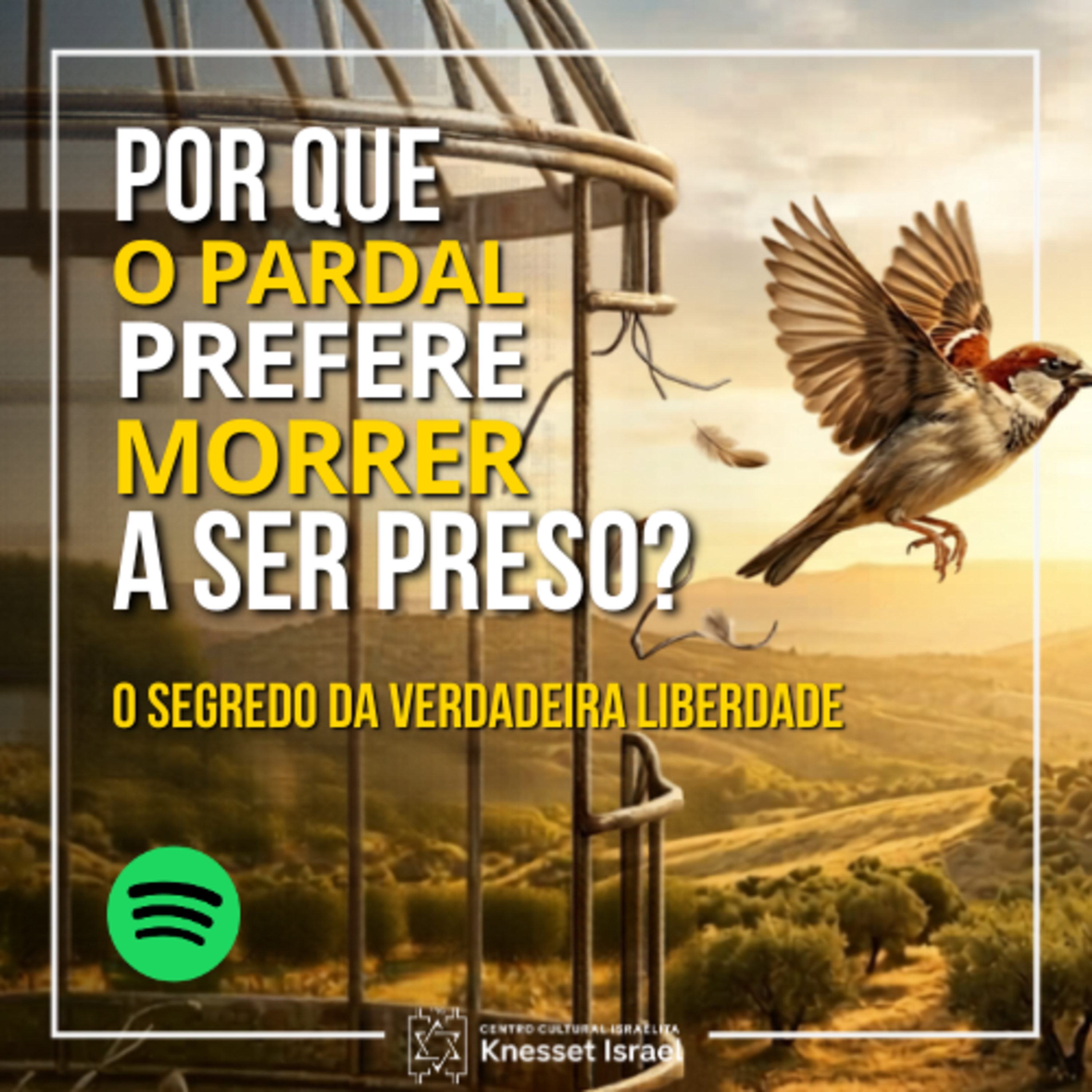 1388 Por que o pardal prefere morrer a ser preso?